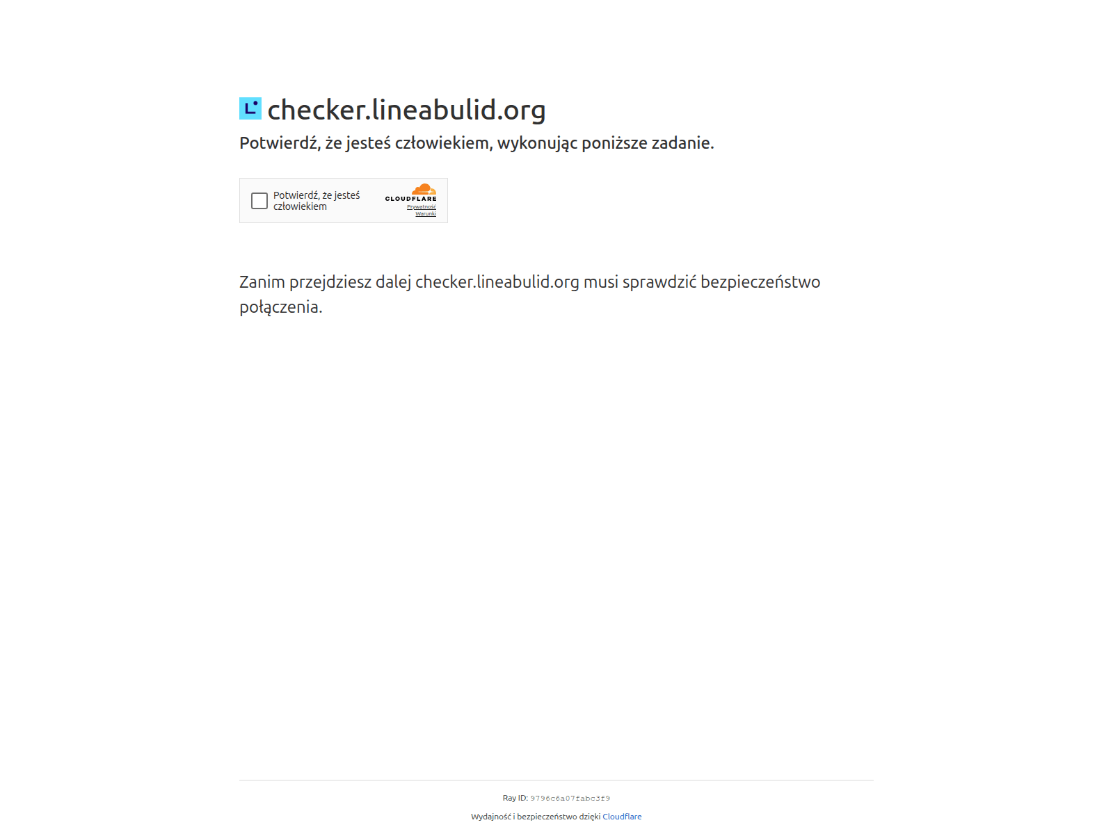 Screenshot of checker.lineabulid.org