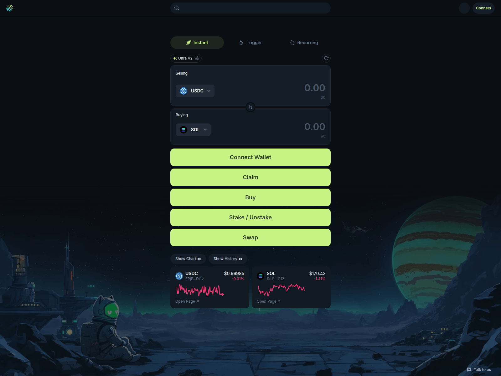 Screenshot of jup-web.xyz