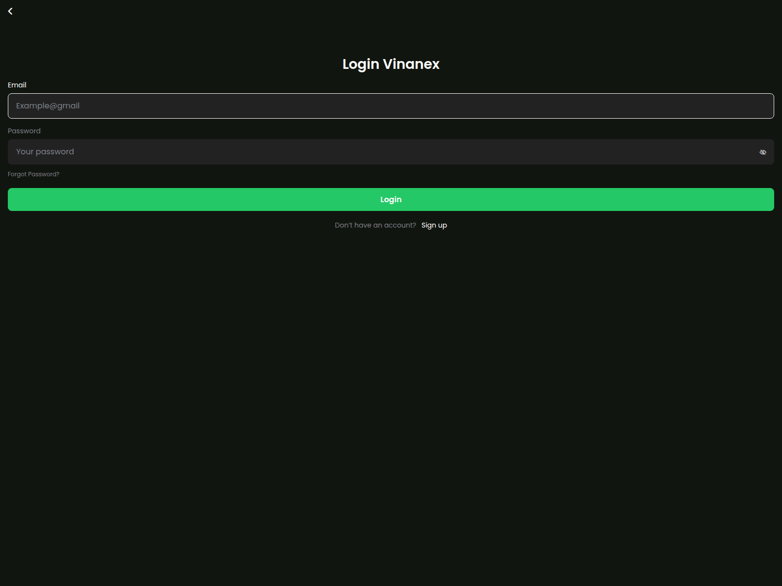 Screenshot of vinanex.com