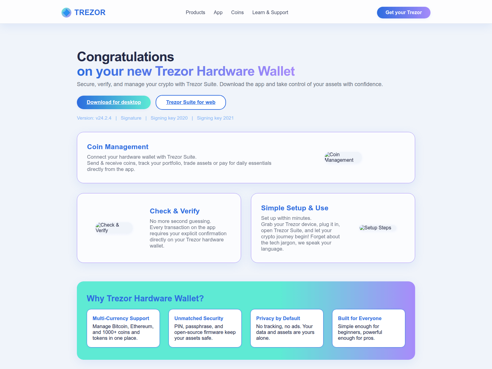 Screenshot of new-trezor-io-us.netlify.app