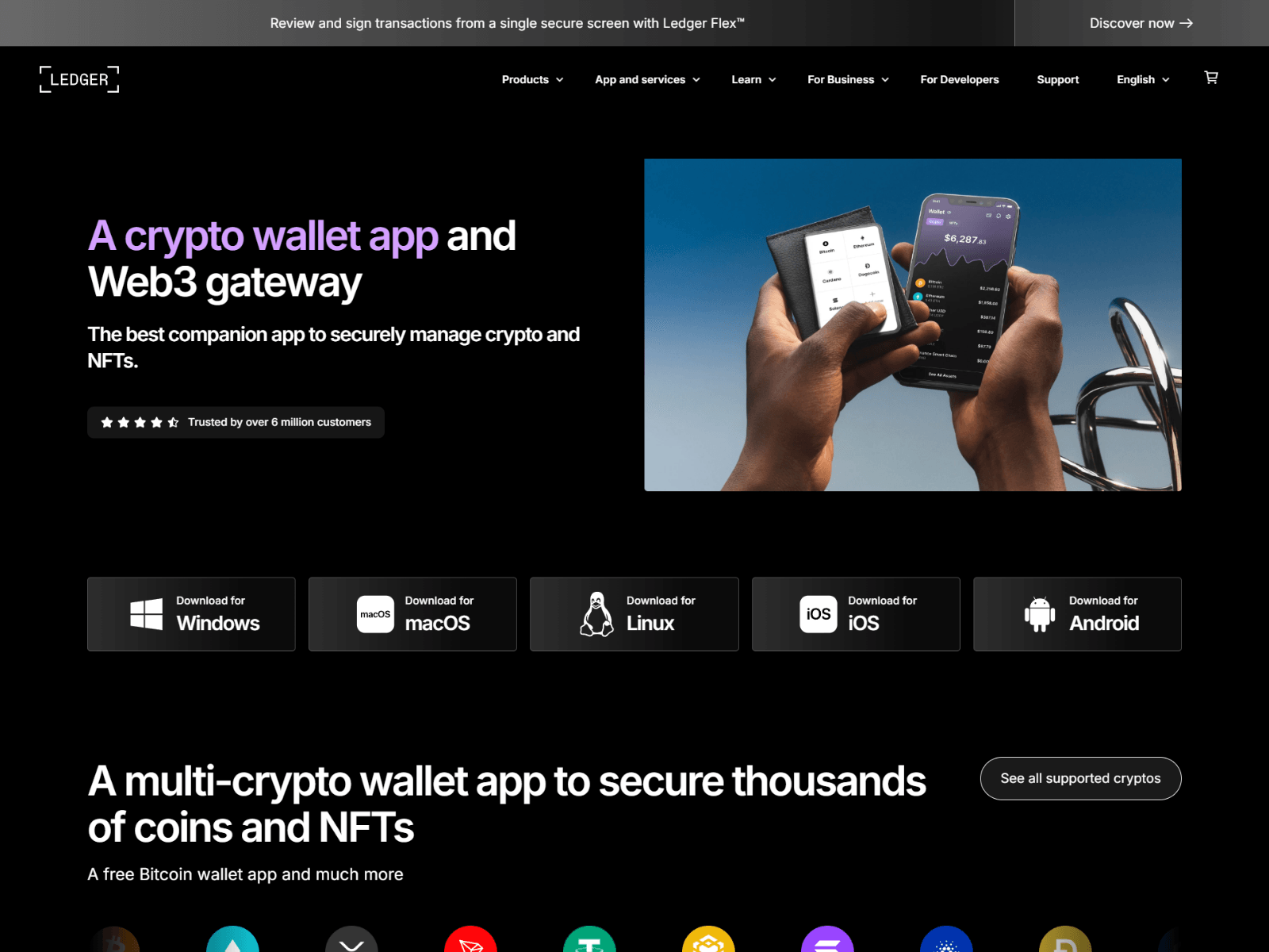 Screenshot of ledger-wallet.gitlab.io