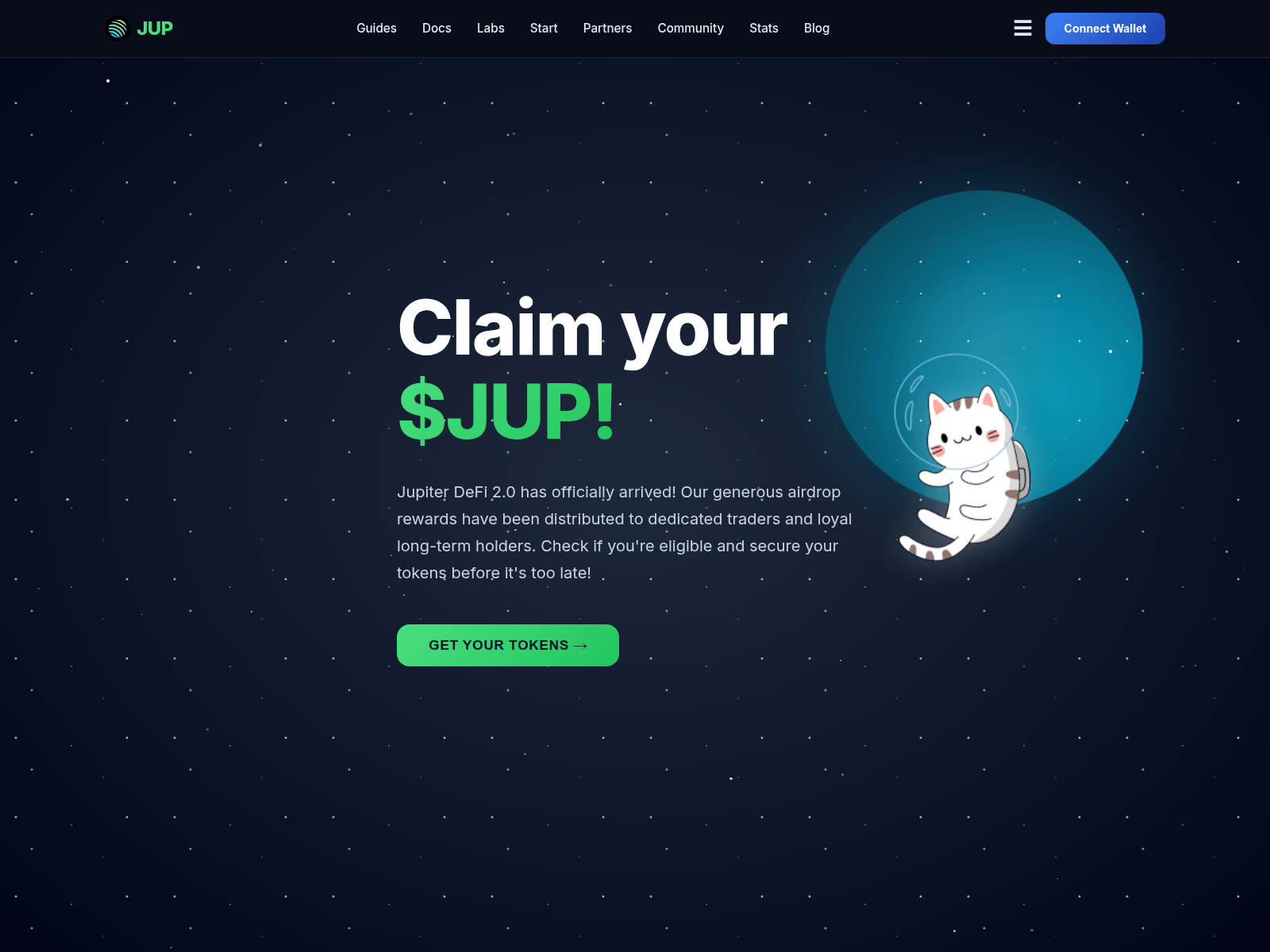 Screenshot of nftrewardsjupiter.com