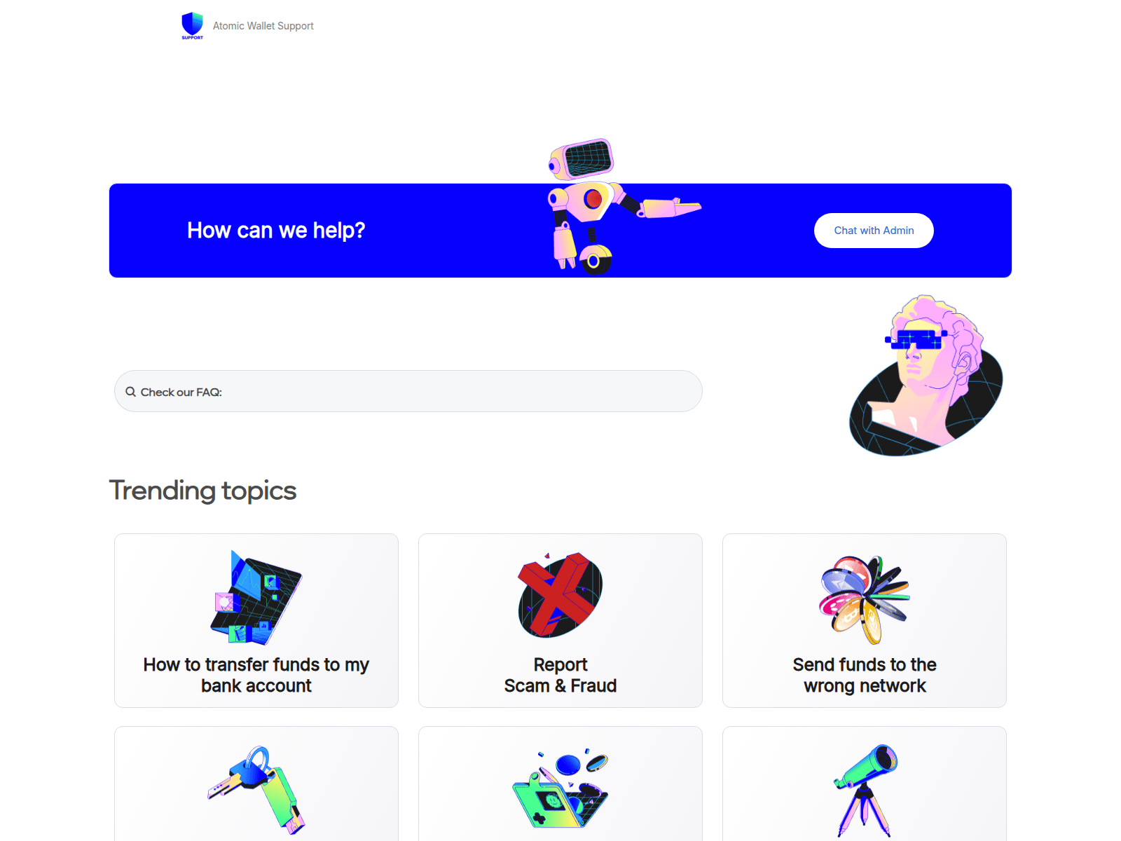 Screenshot of atomic-wallet-helpcentre.com