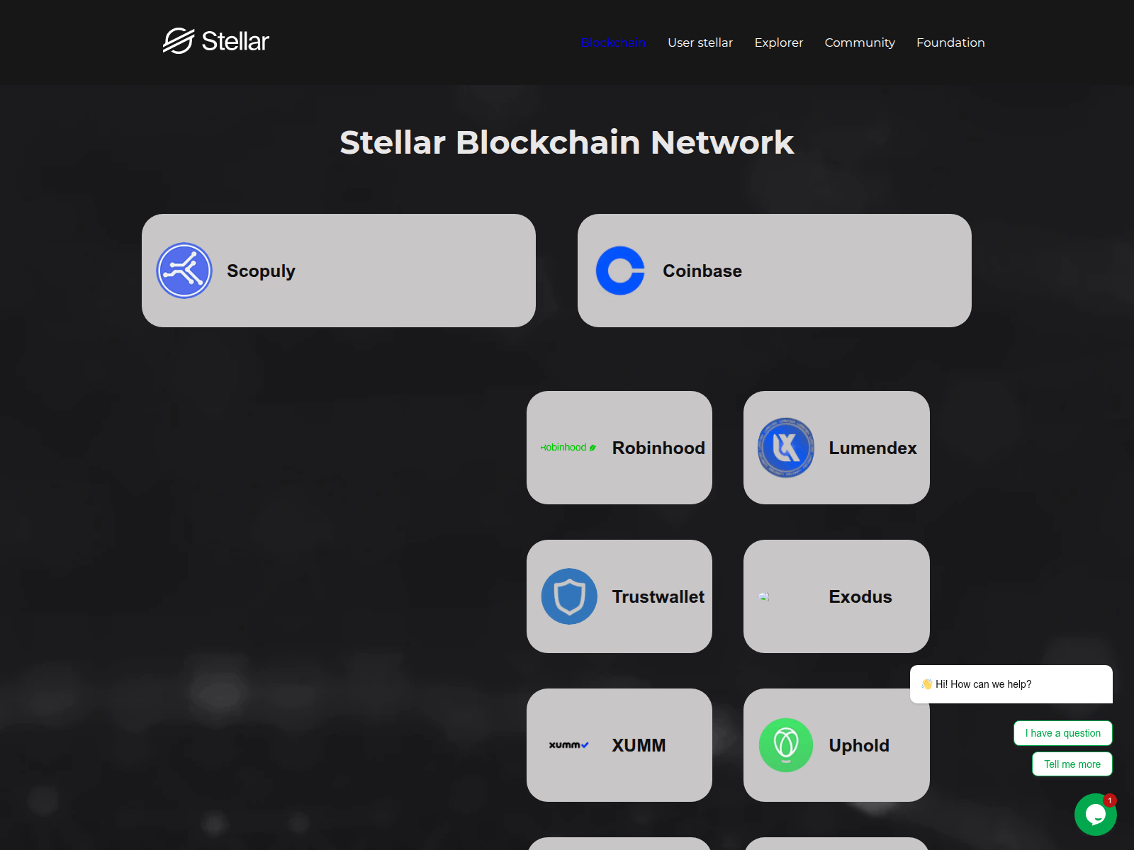 Screenshot of systems-stellarnetworks.com