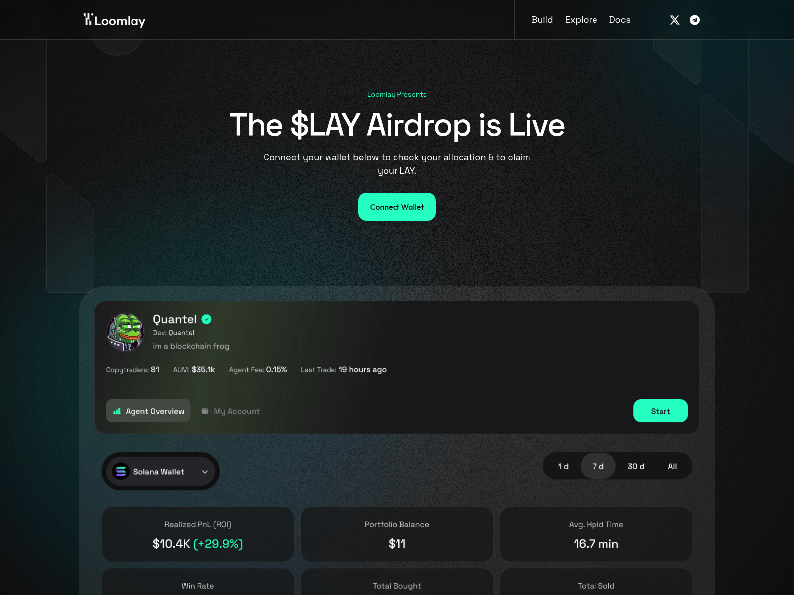 Screenshot of loomlay.net