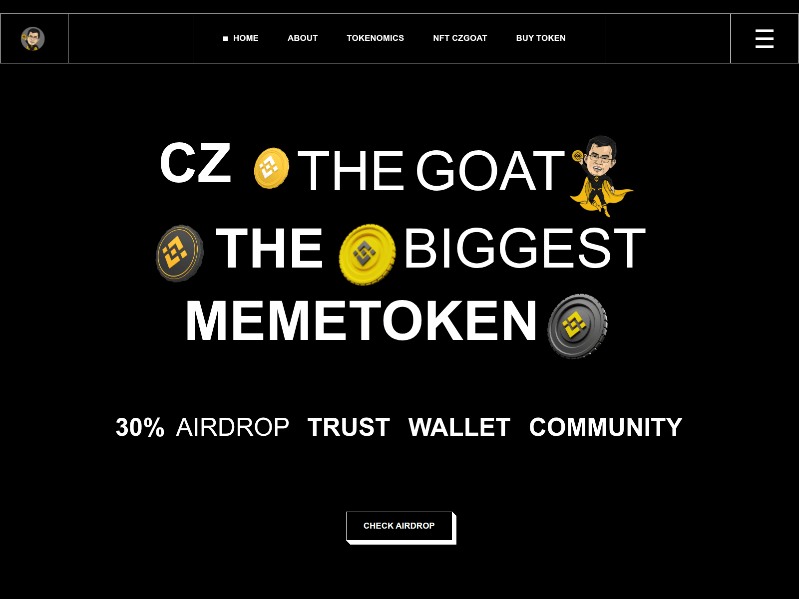 Screenshot of czgoats.xyz