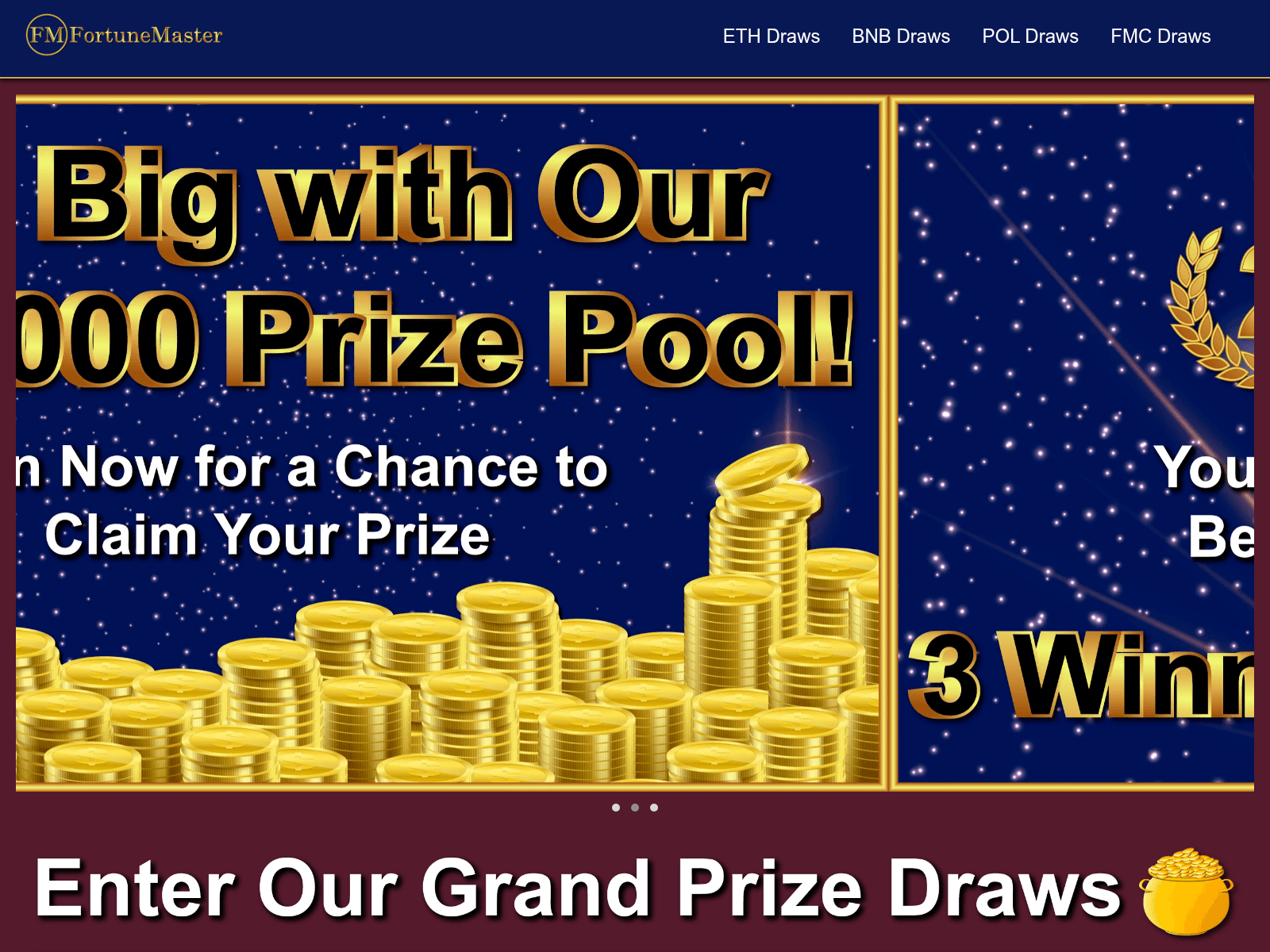 Screenshot of fortunemaster.io