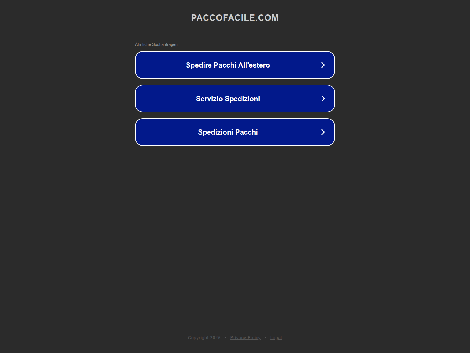 Screenshot of buff163.paccofacile.com