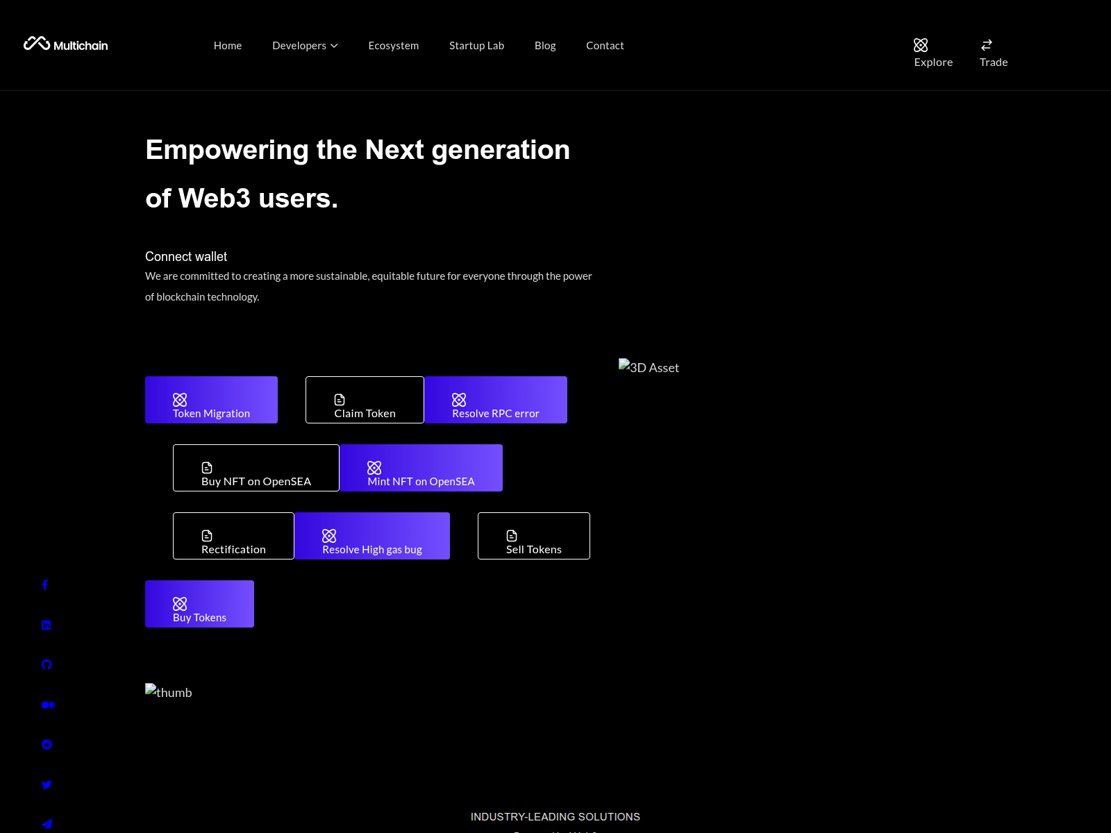 Screenshot of dappxtokens.live