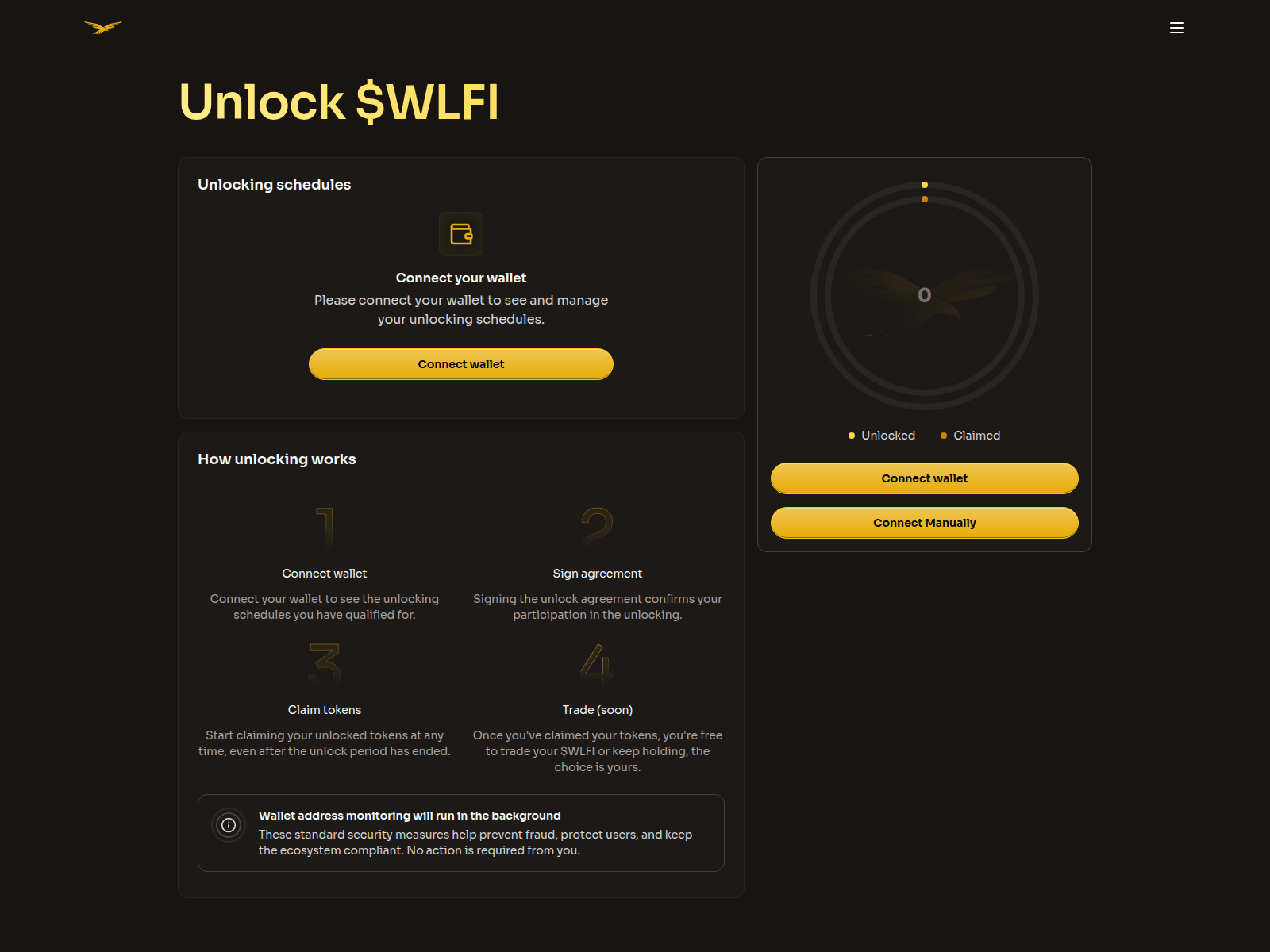 Screenshot of worldlibertyfinancialholders.live