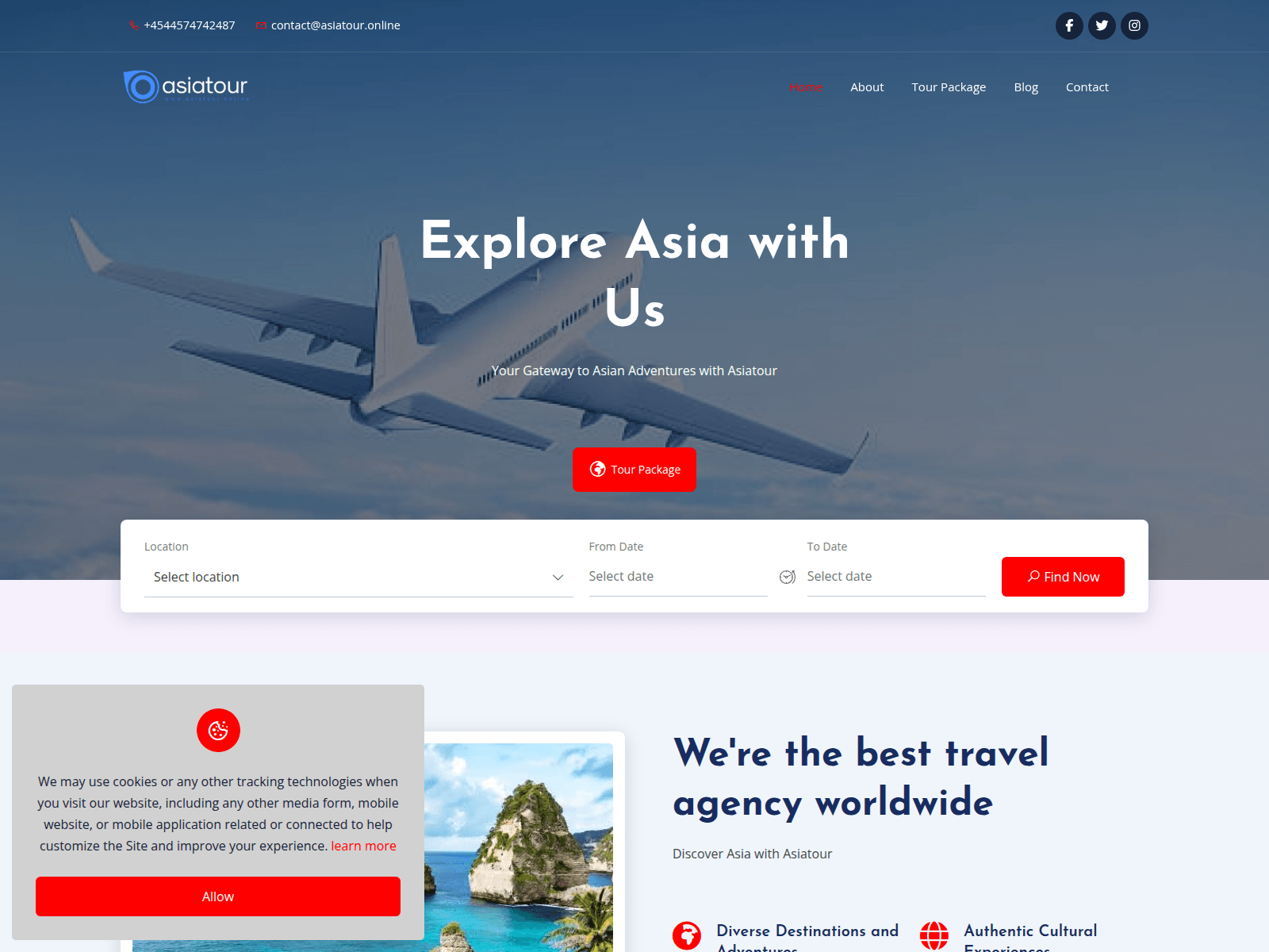 Screenshot of all.race.asiatour.online
