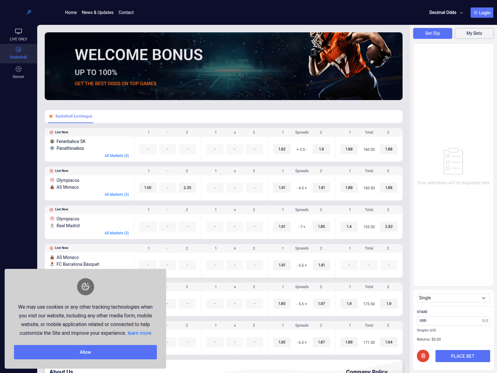 Screenshot of betsaves.com