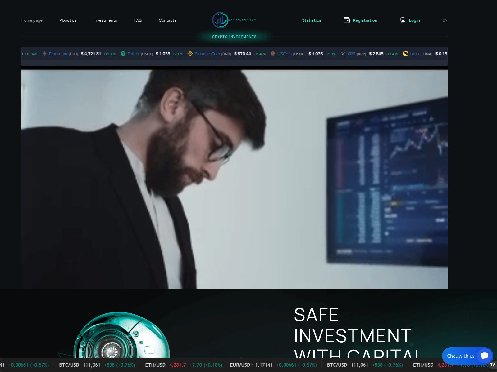 Screenshot of capitalhorizon.click
