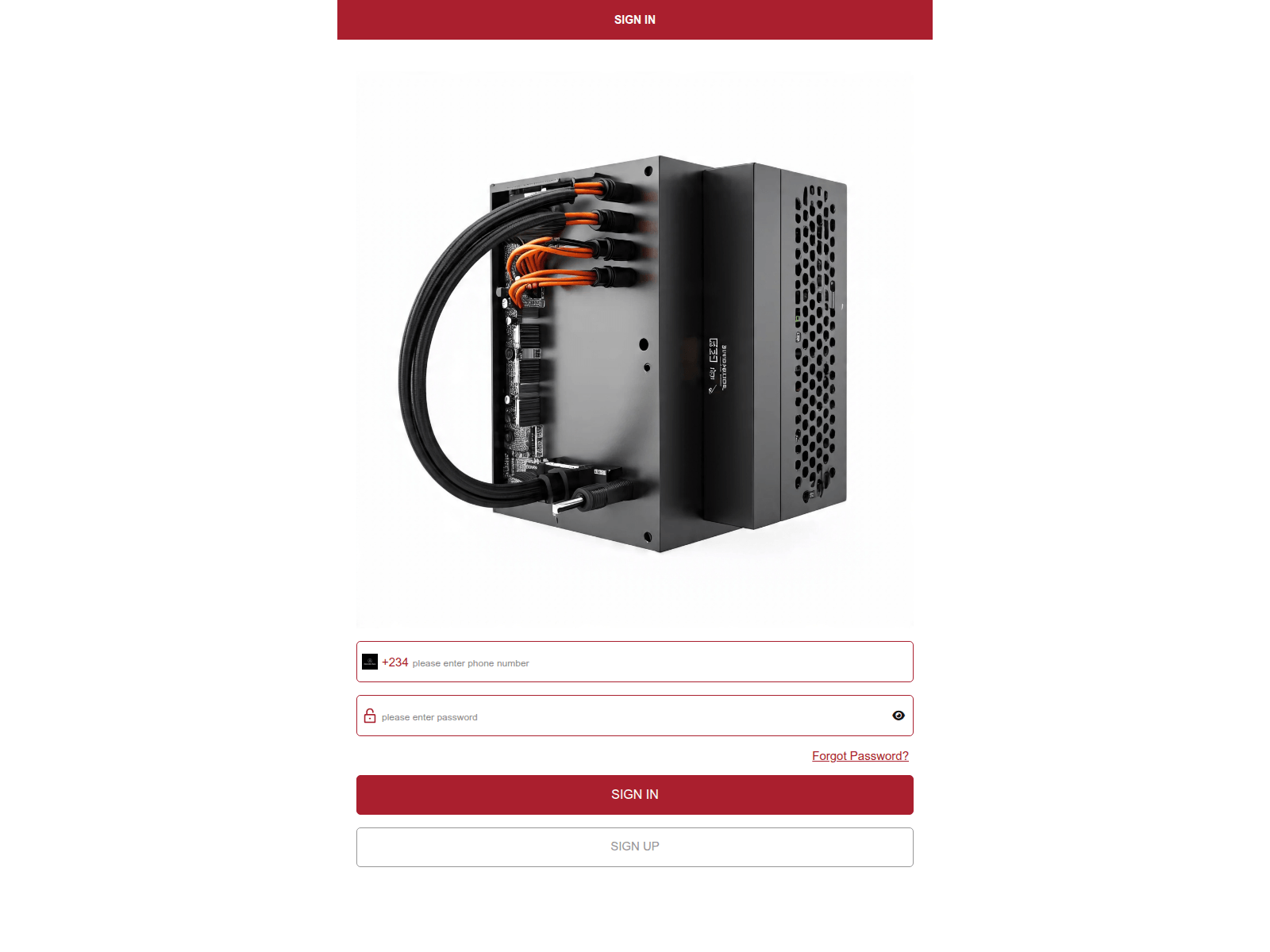 Screenshot of core-power.world