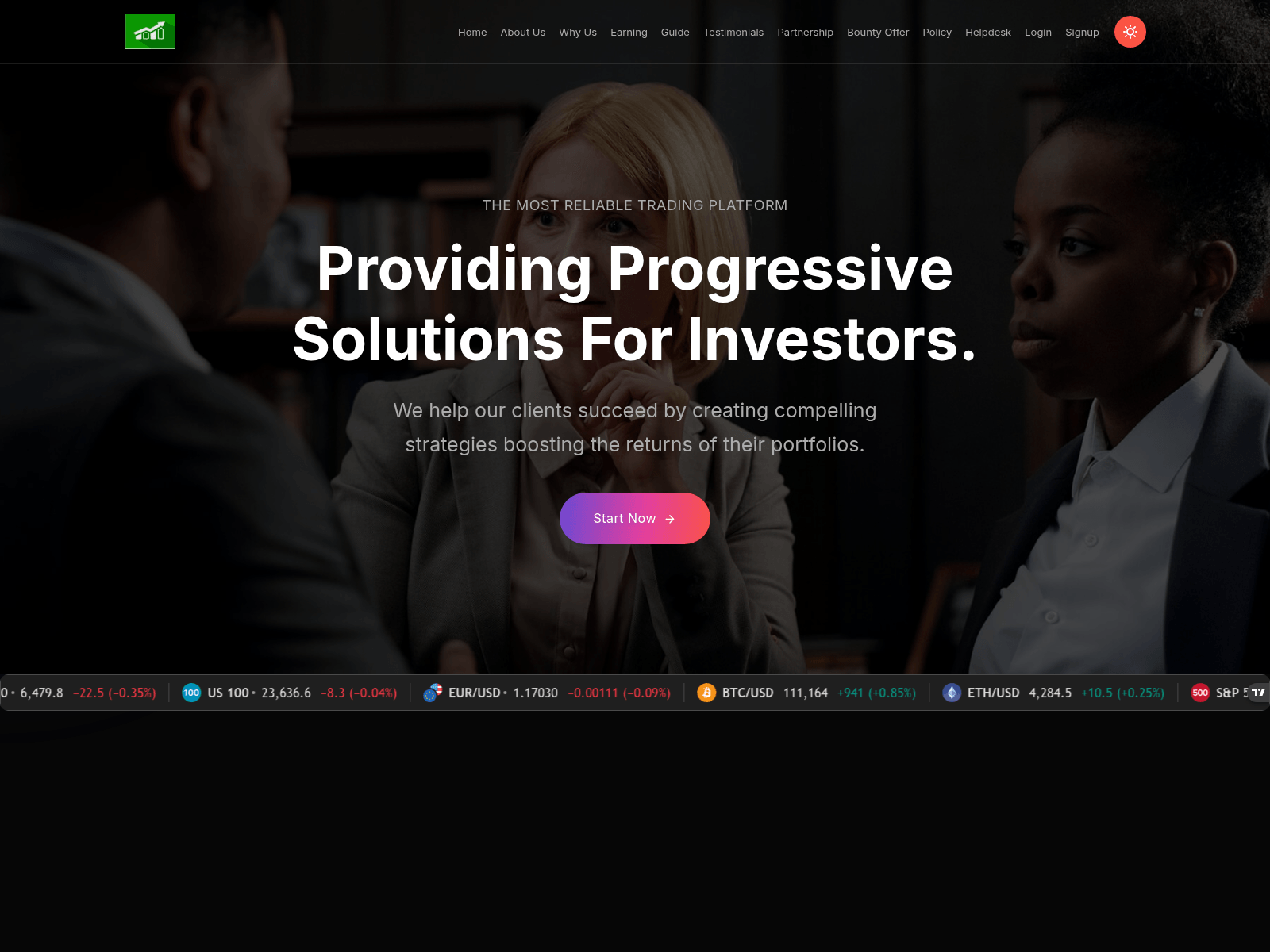 Screenshot of apexoptionfxtrade.com