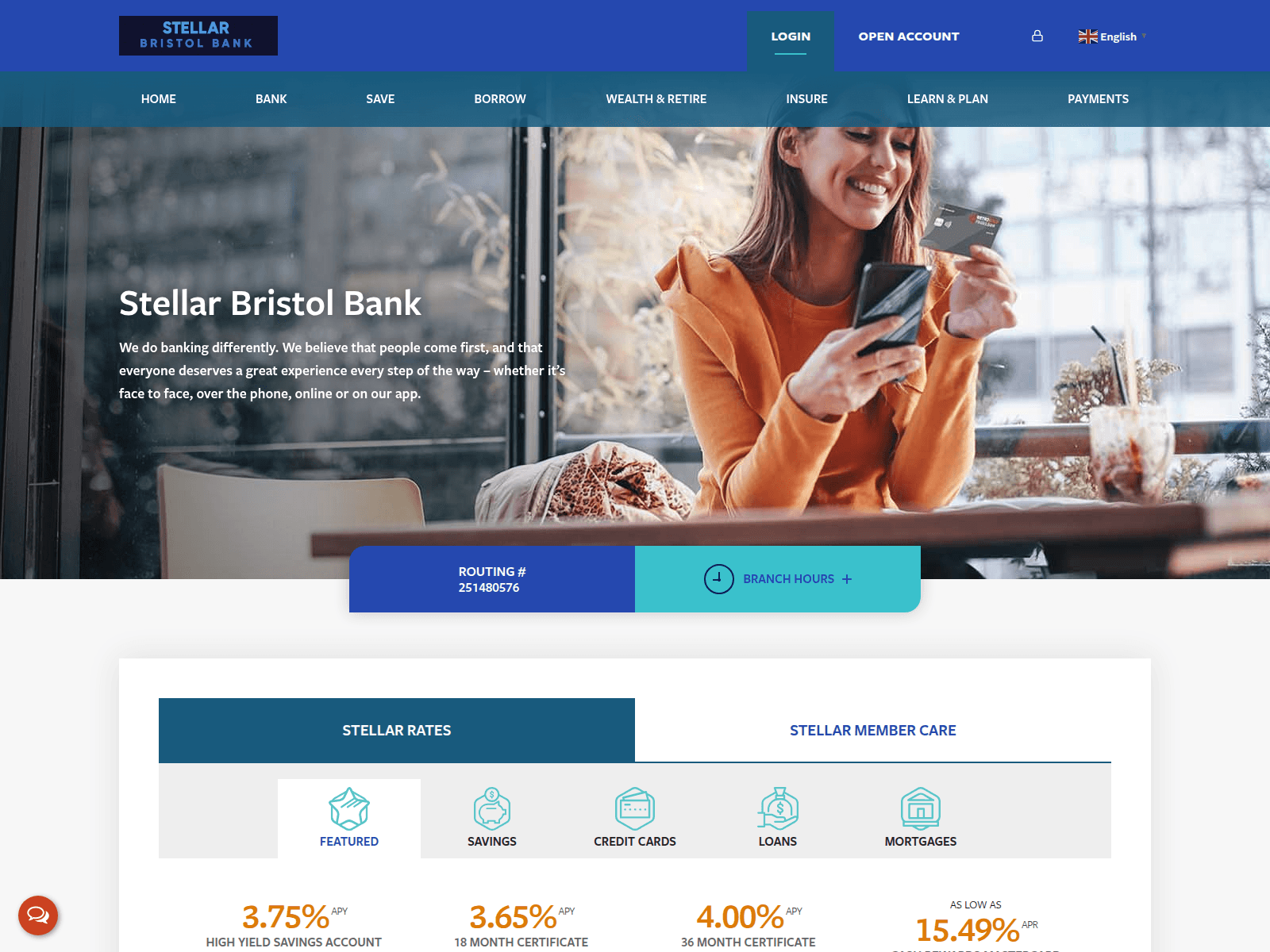 Screenshot of stellarbristol.com
