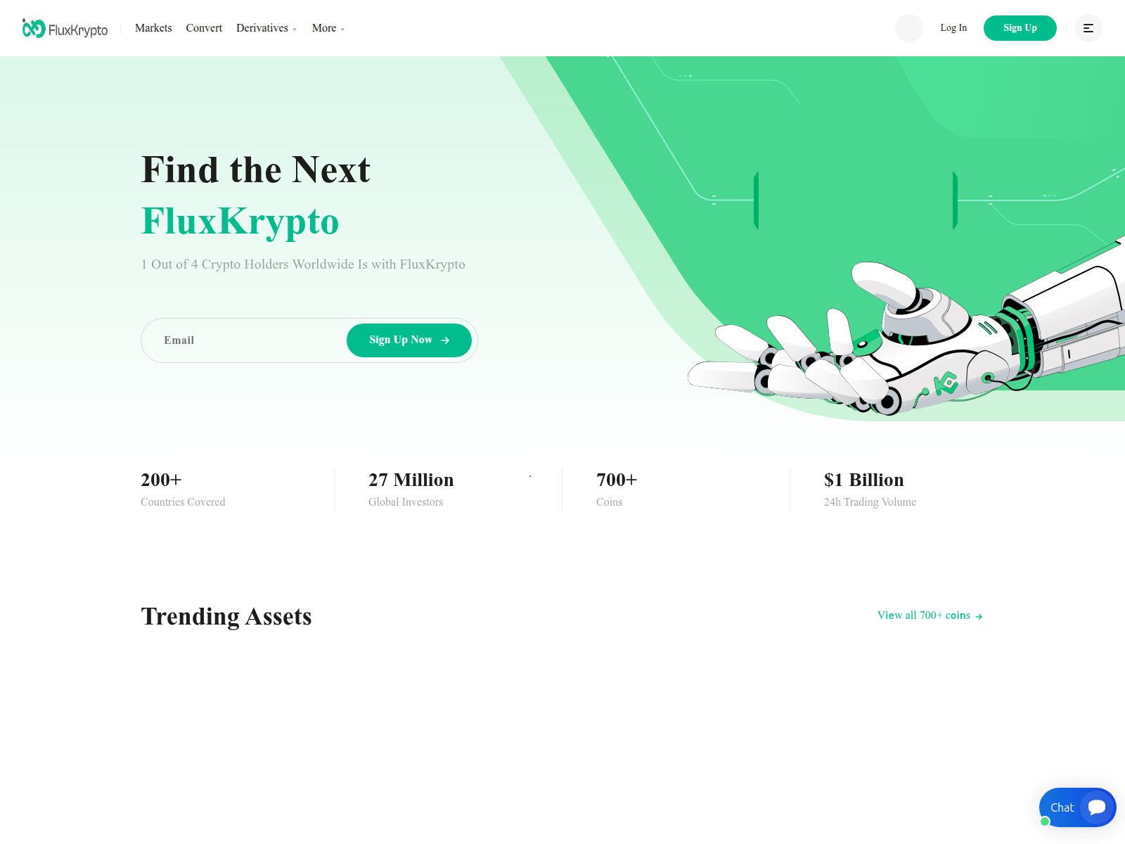 Forensic screenshot of fluxkrypto.net