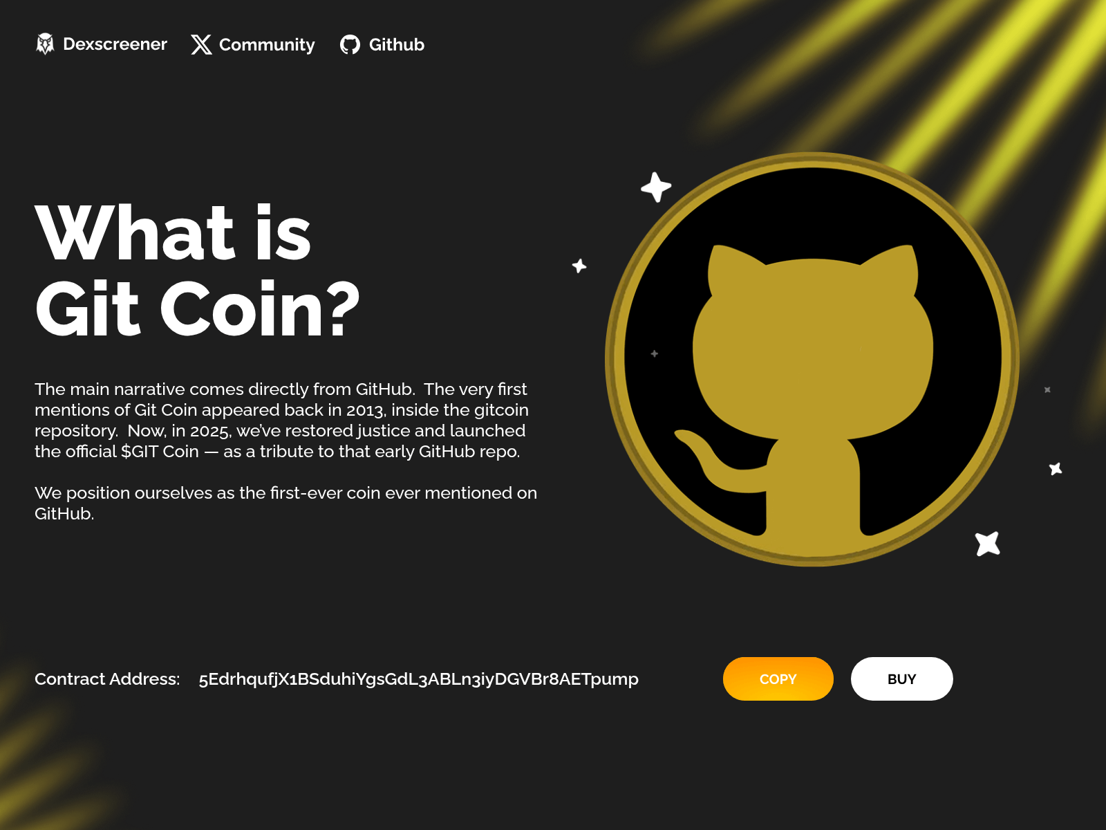 Screenshot of gitcoin.pro
