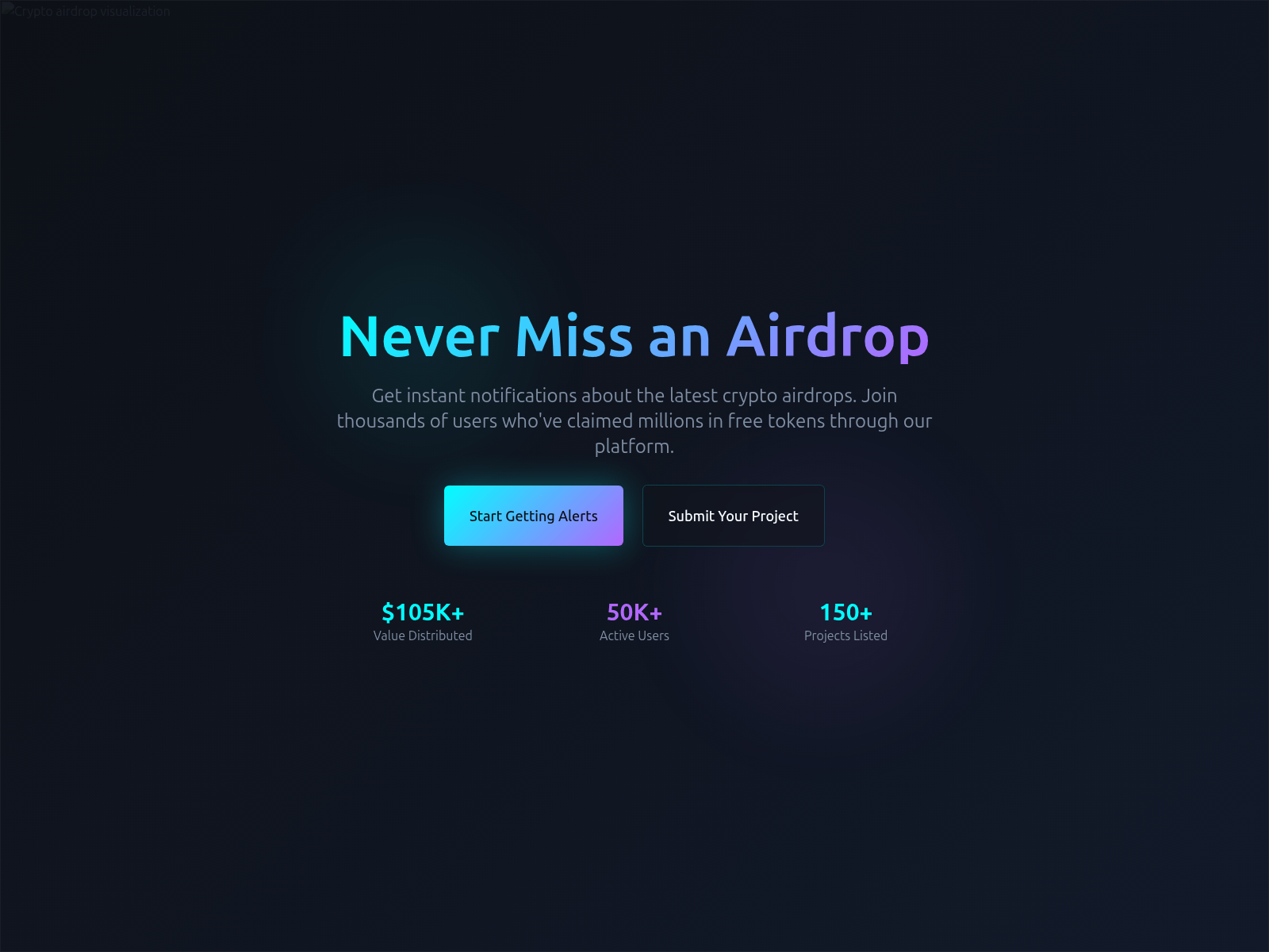 Screenshot of airdropwhistle.com