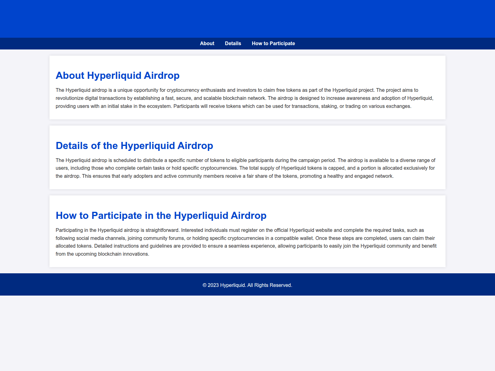 Screenshot of airdrop-hyperliquid.live