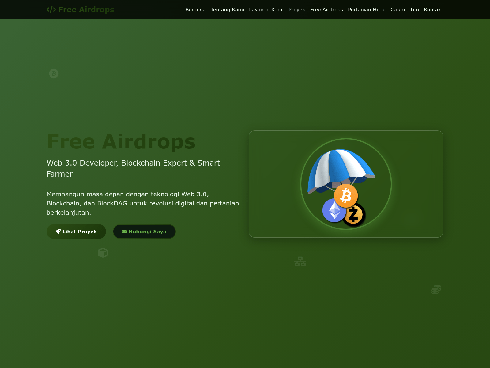 Screenshot of freeairdrops.pages.dev