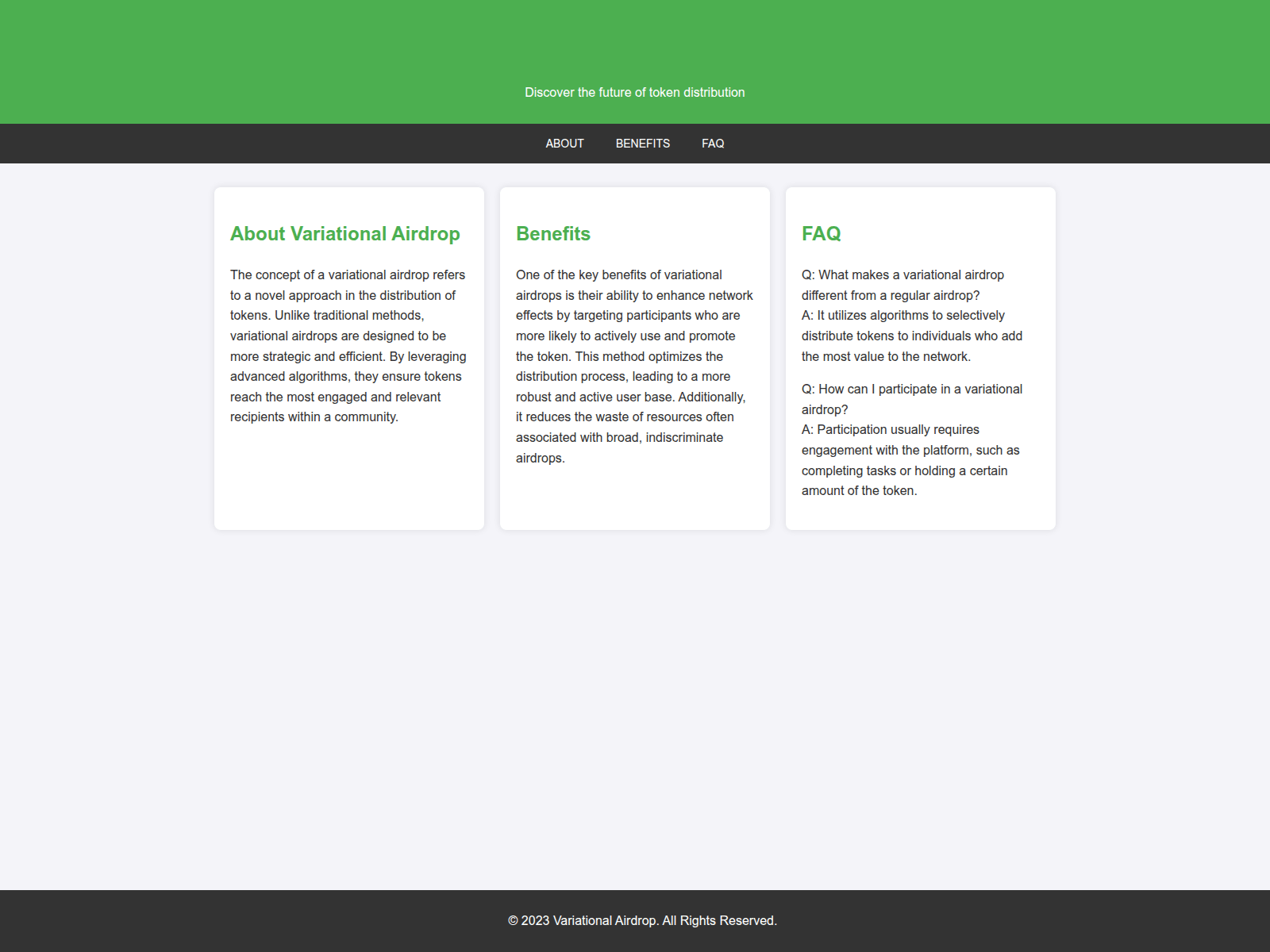Screenshot of airdropvariational.live