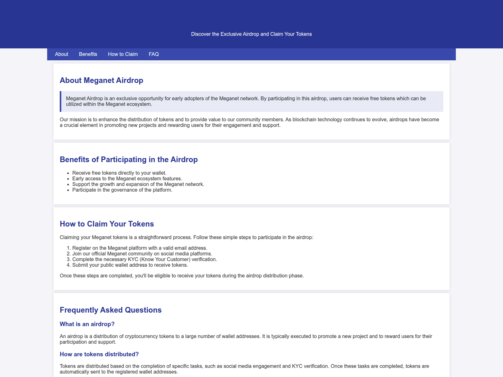 Screenshot of airdropmeganet.live