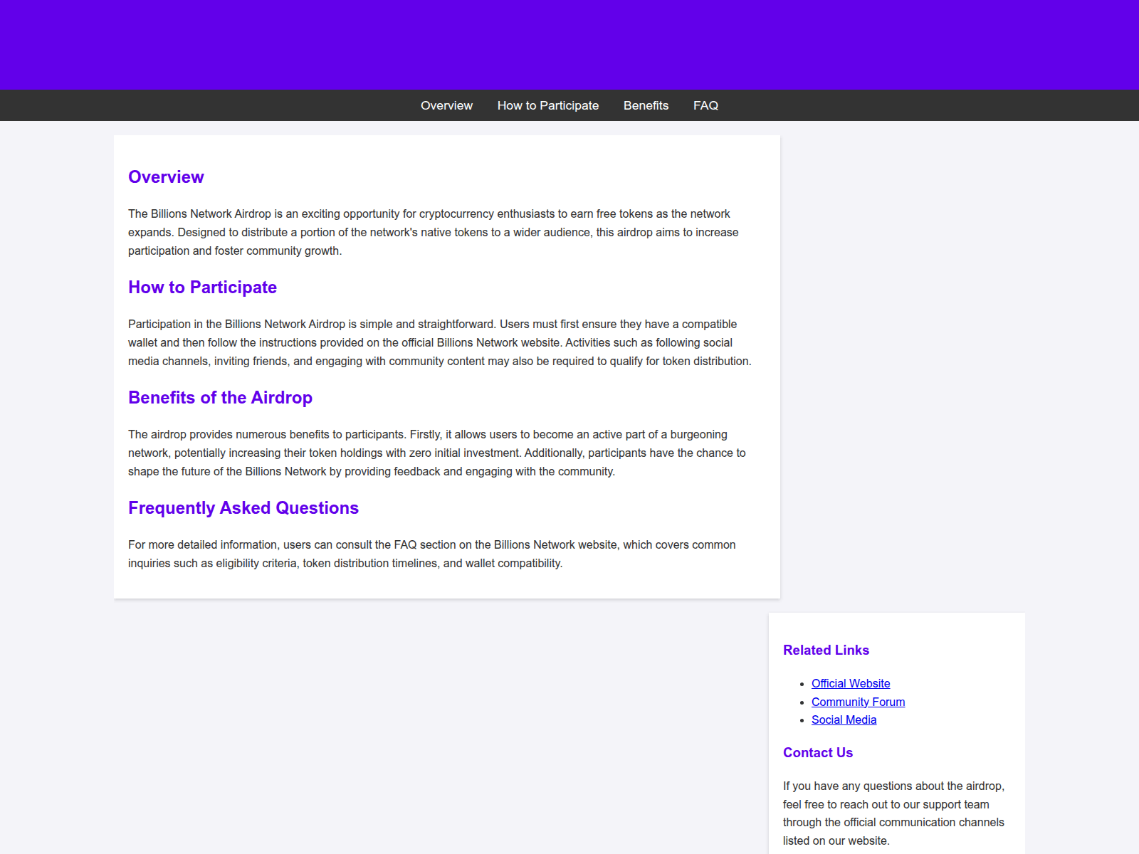 Screenshot of airdropbillionsnetwork.live