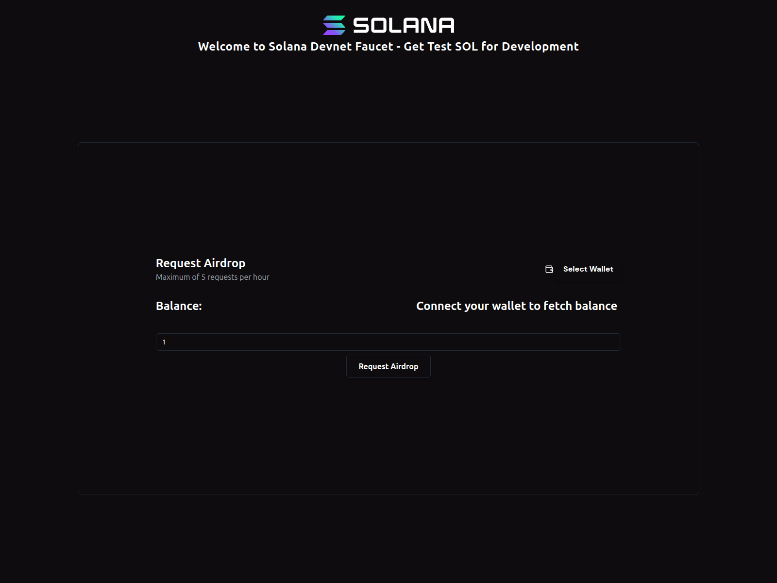 Screenshot of airdrop.abhilov.me