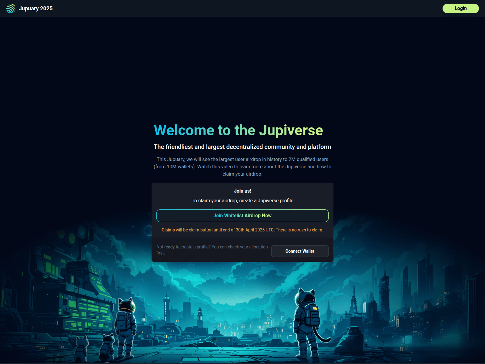 Screenshot of jupairdrops.pages.dev