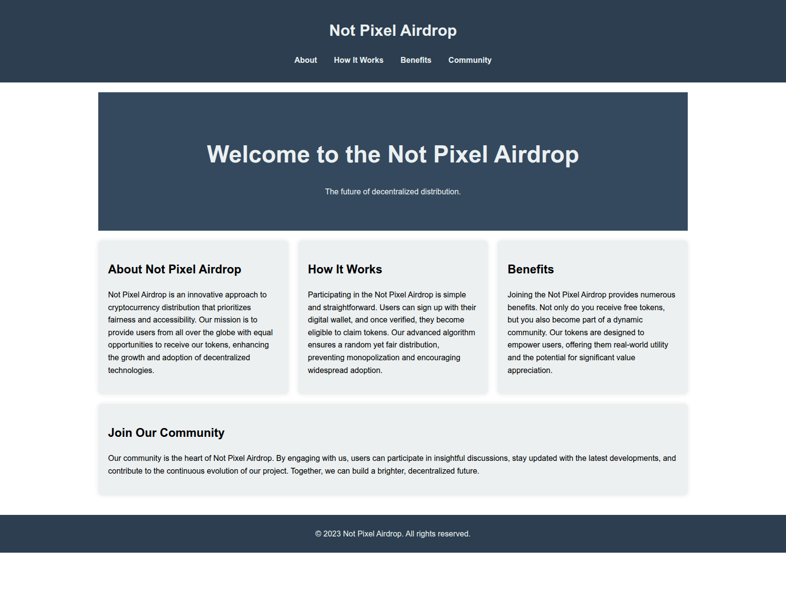 Screenshot of notpixelairdrop.live