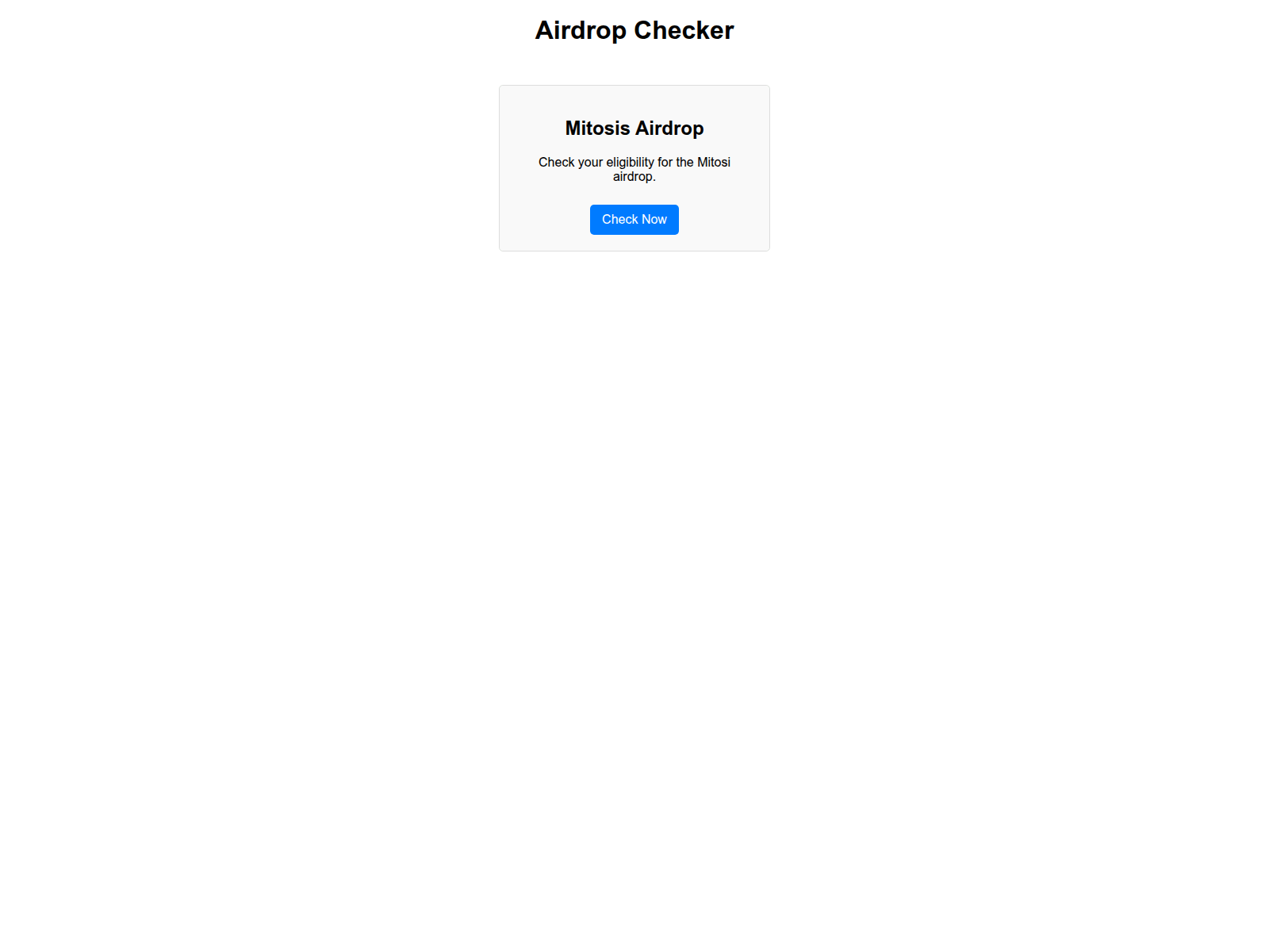 Screenshot of airdrop.udananimsara.me