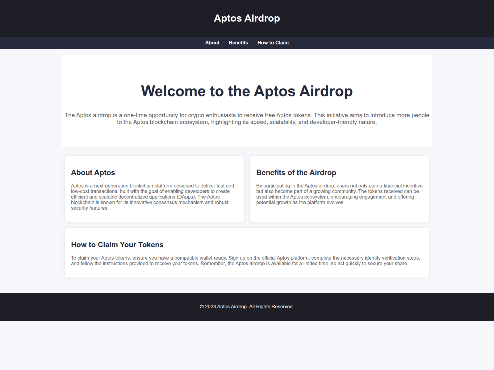 Screenshot of apptos-airdrop.live