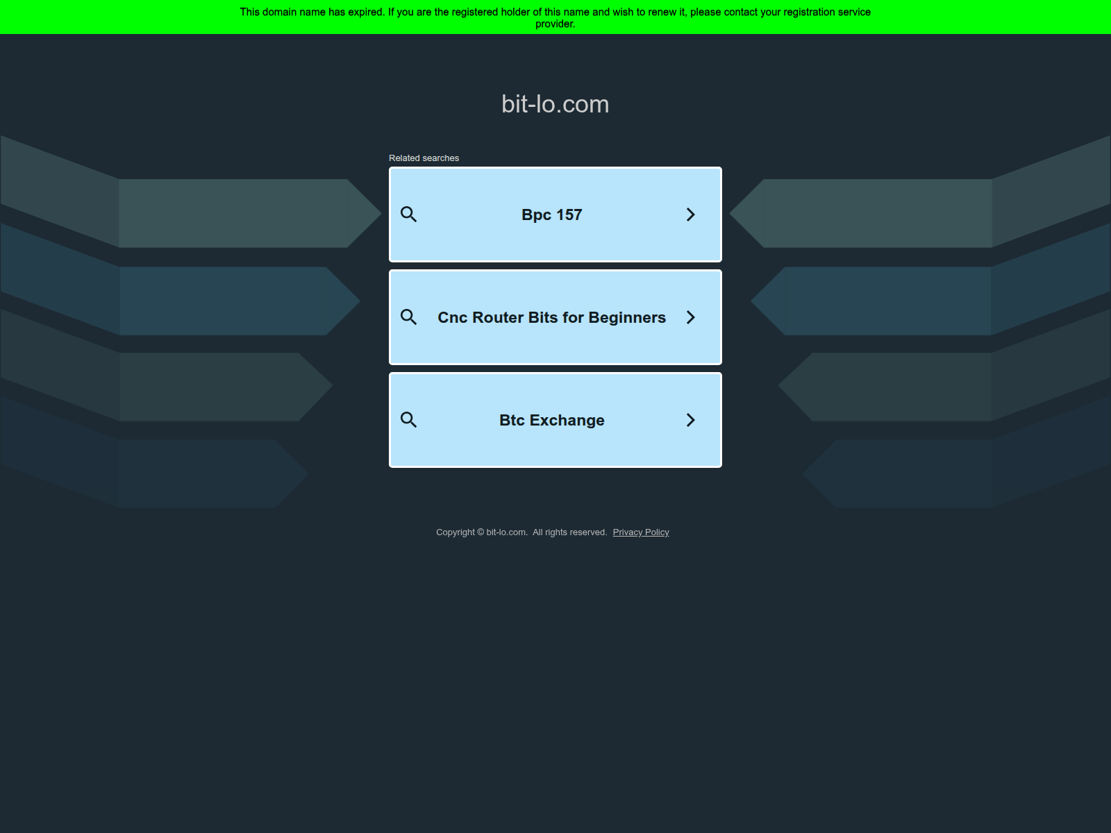 Screenshot of bit-lo.com
