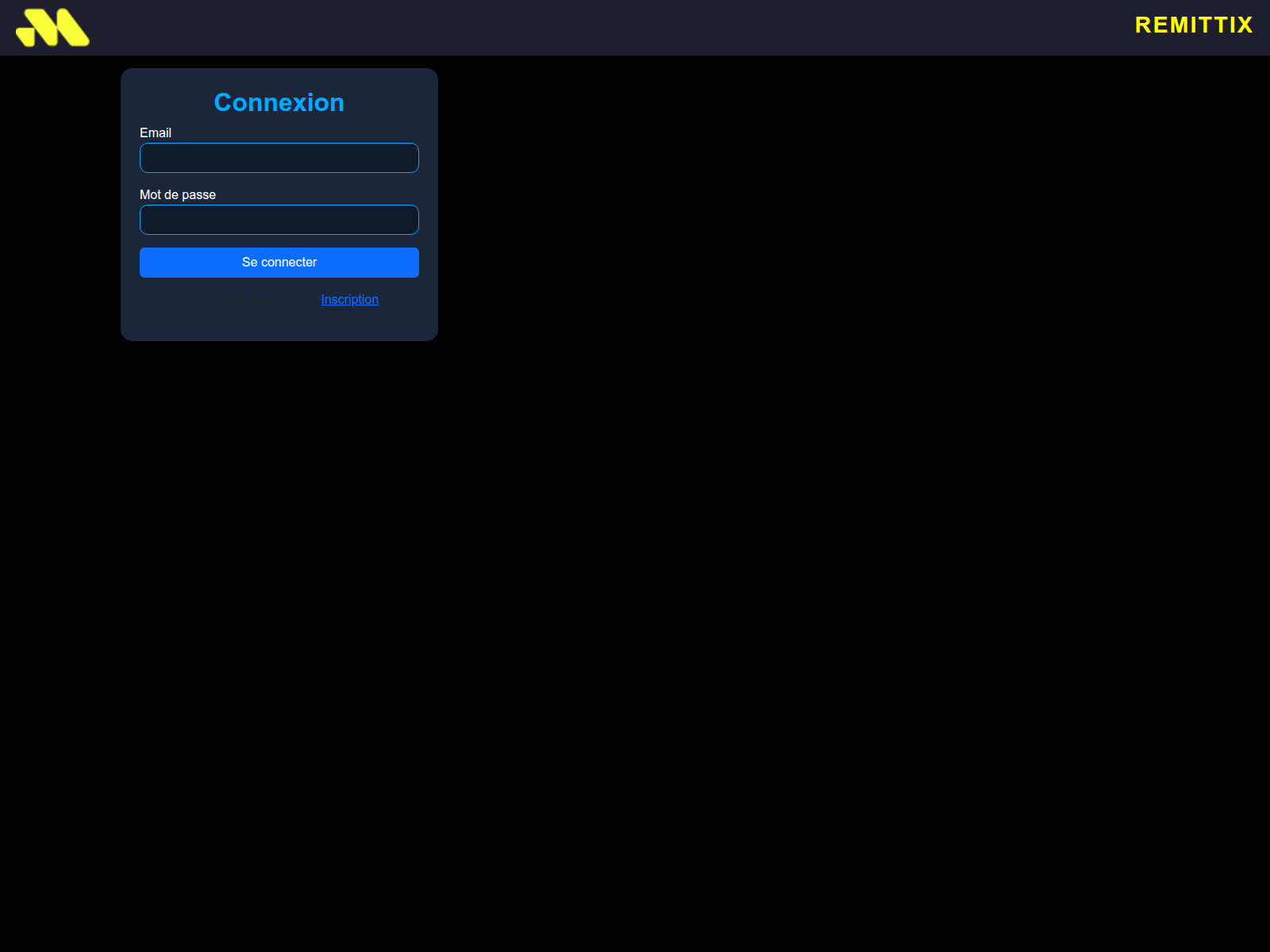 Screenshot of mail.remittix-rtx.com