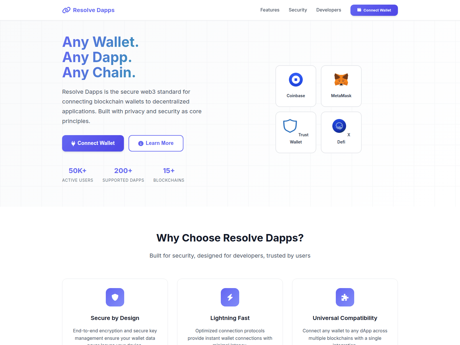 Screenshot of resolvedapps.diy
