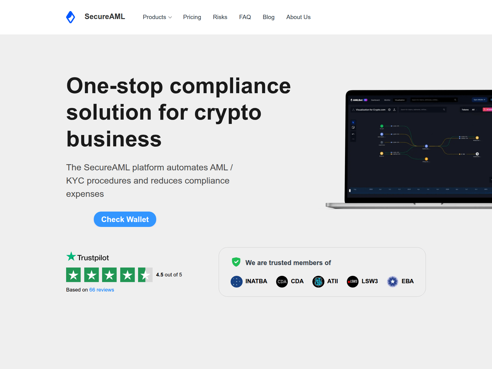 Screenshot of www.secureaml.net