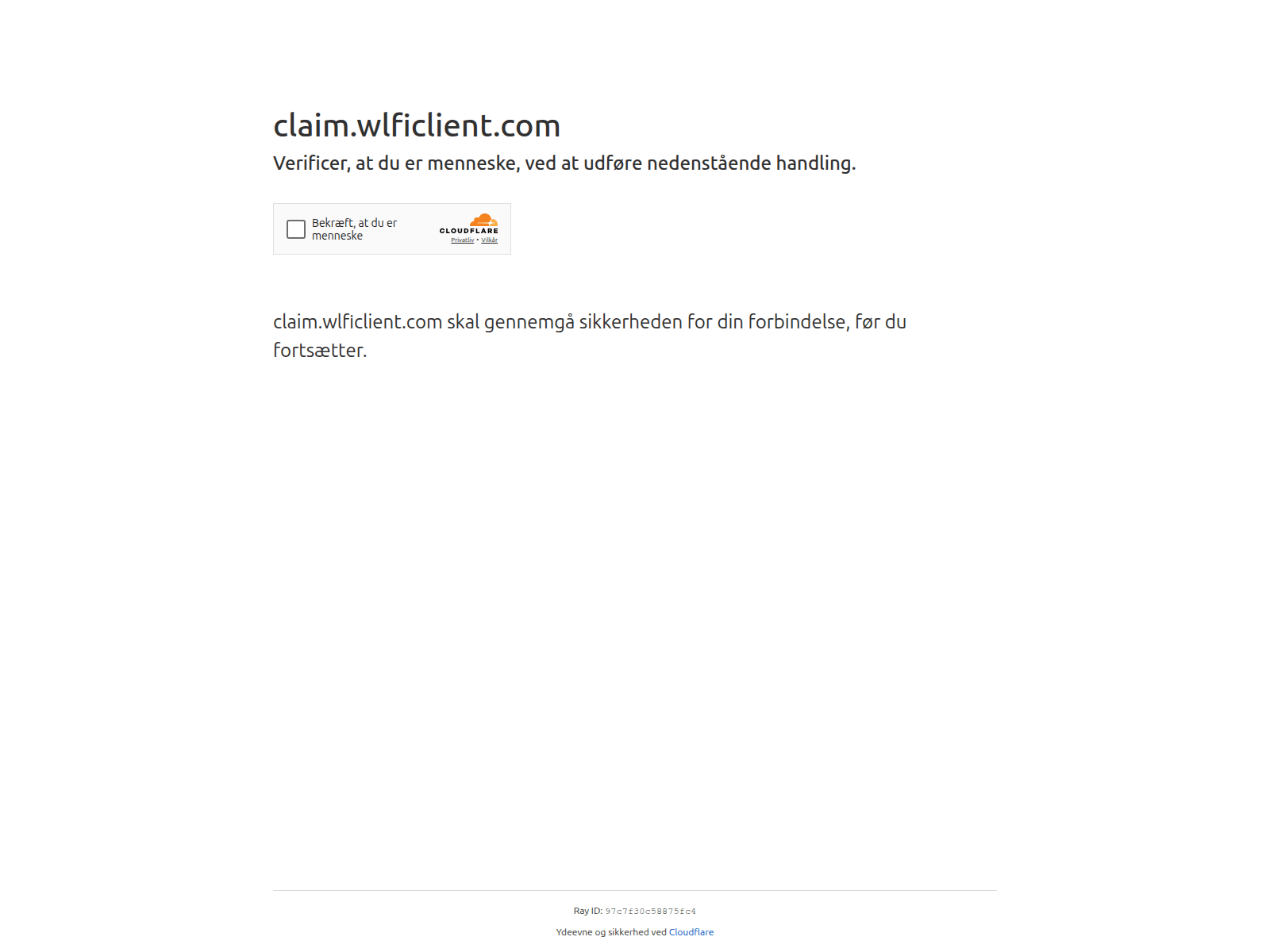 Screenshot of claim.wlficlient.com