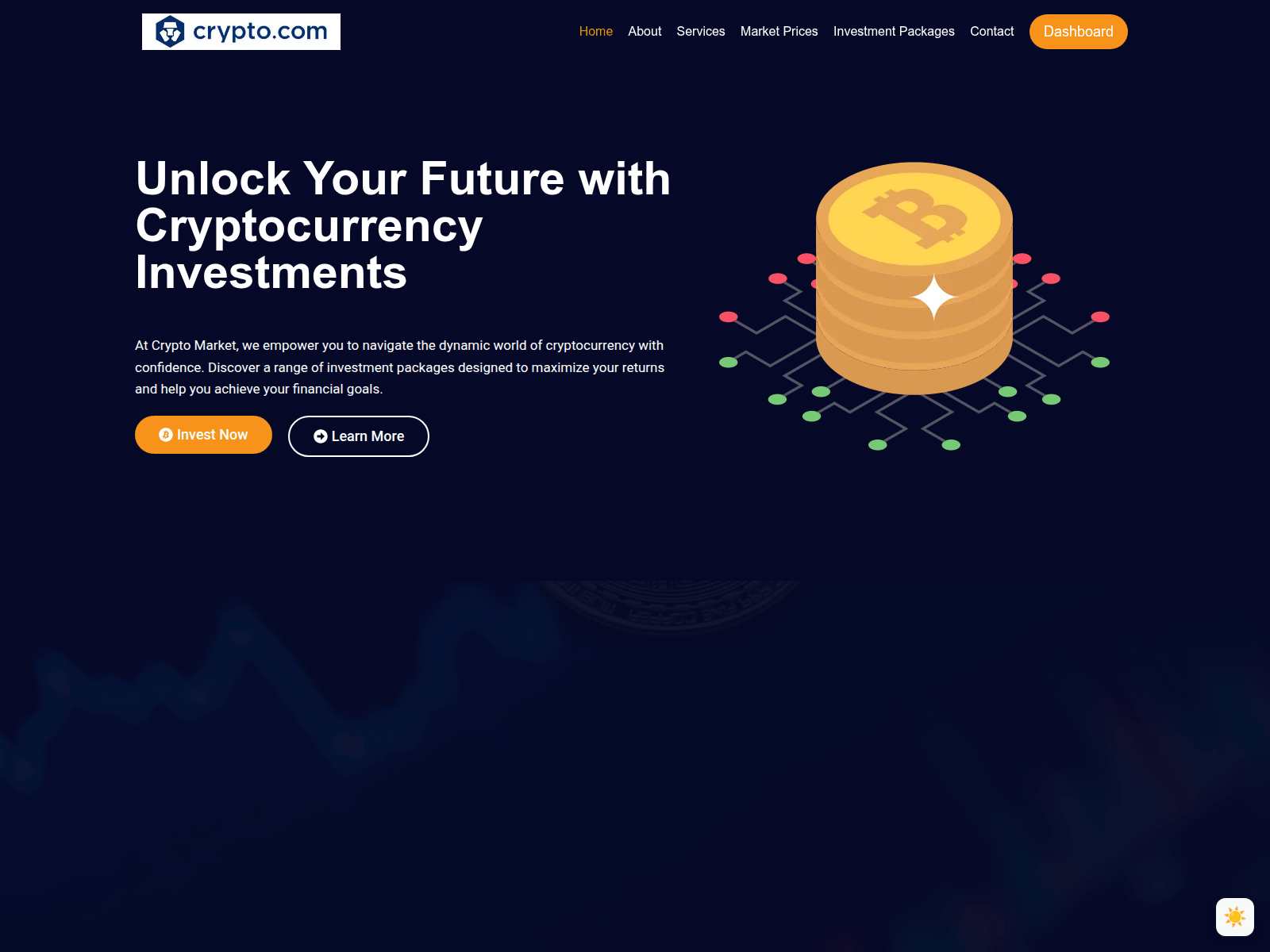 Screenshot of investingbitkub.com