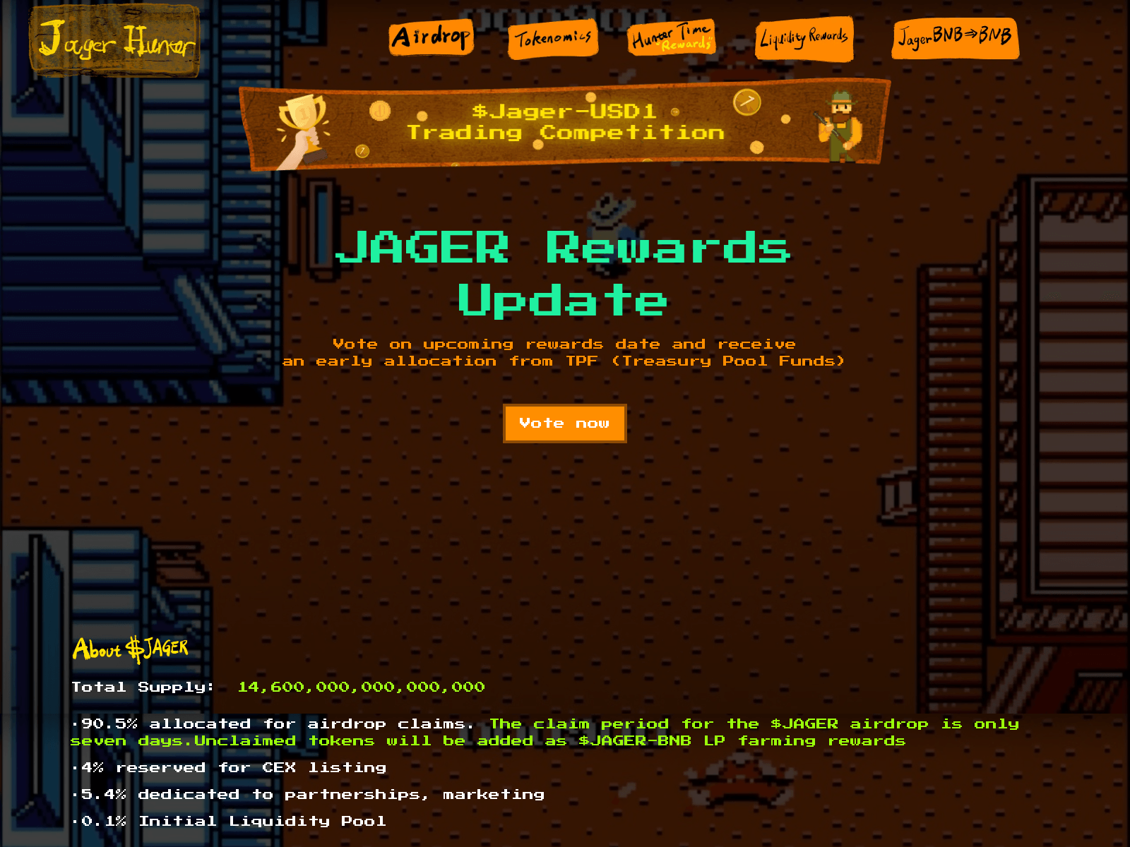 Screenshot of rewards-jager.com