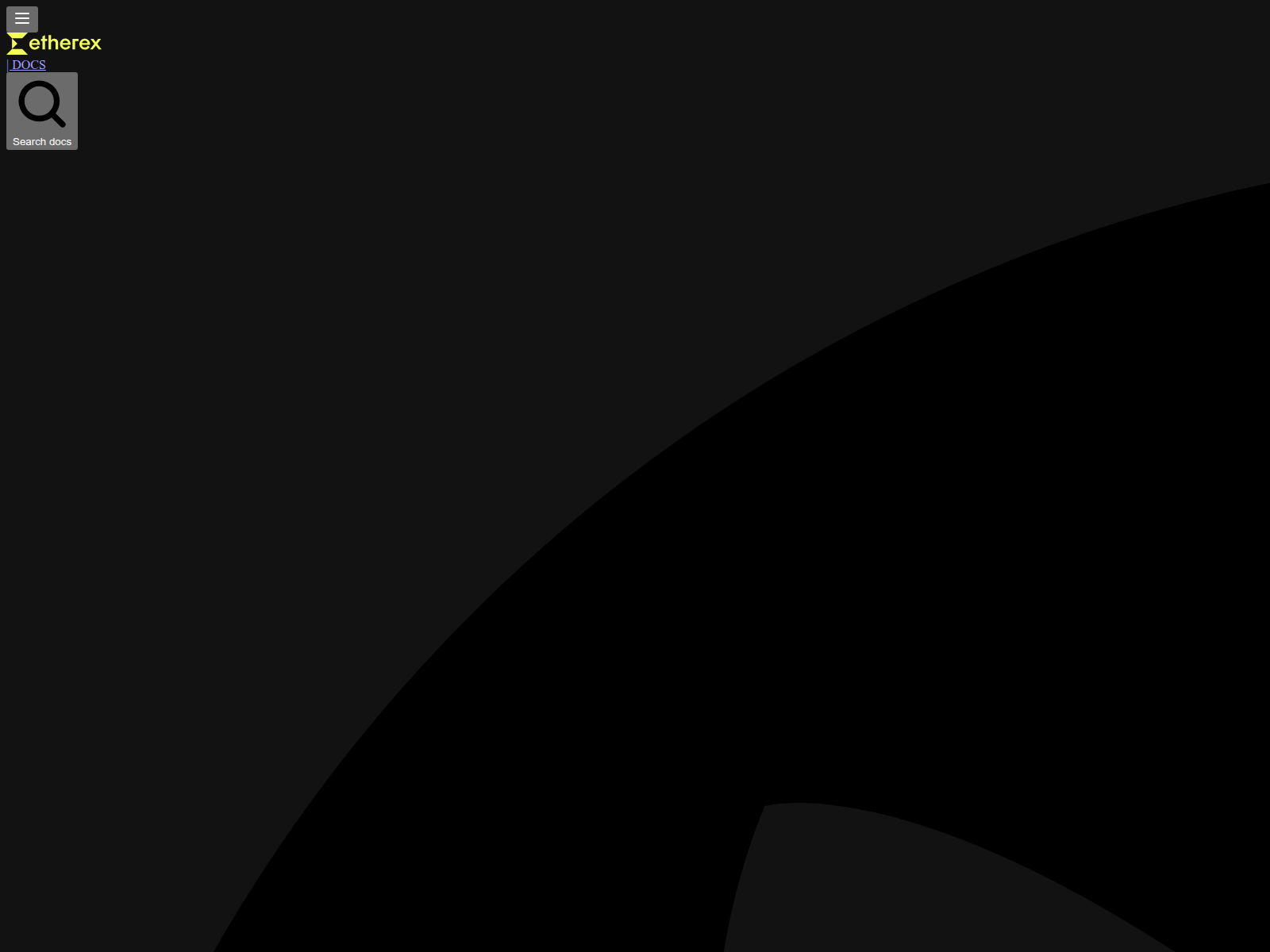 Screenshot of airdrop.etherex.net