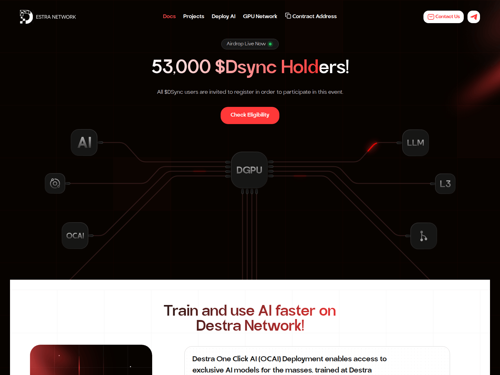 Forensic screenshot of destrasnetwork.net