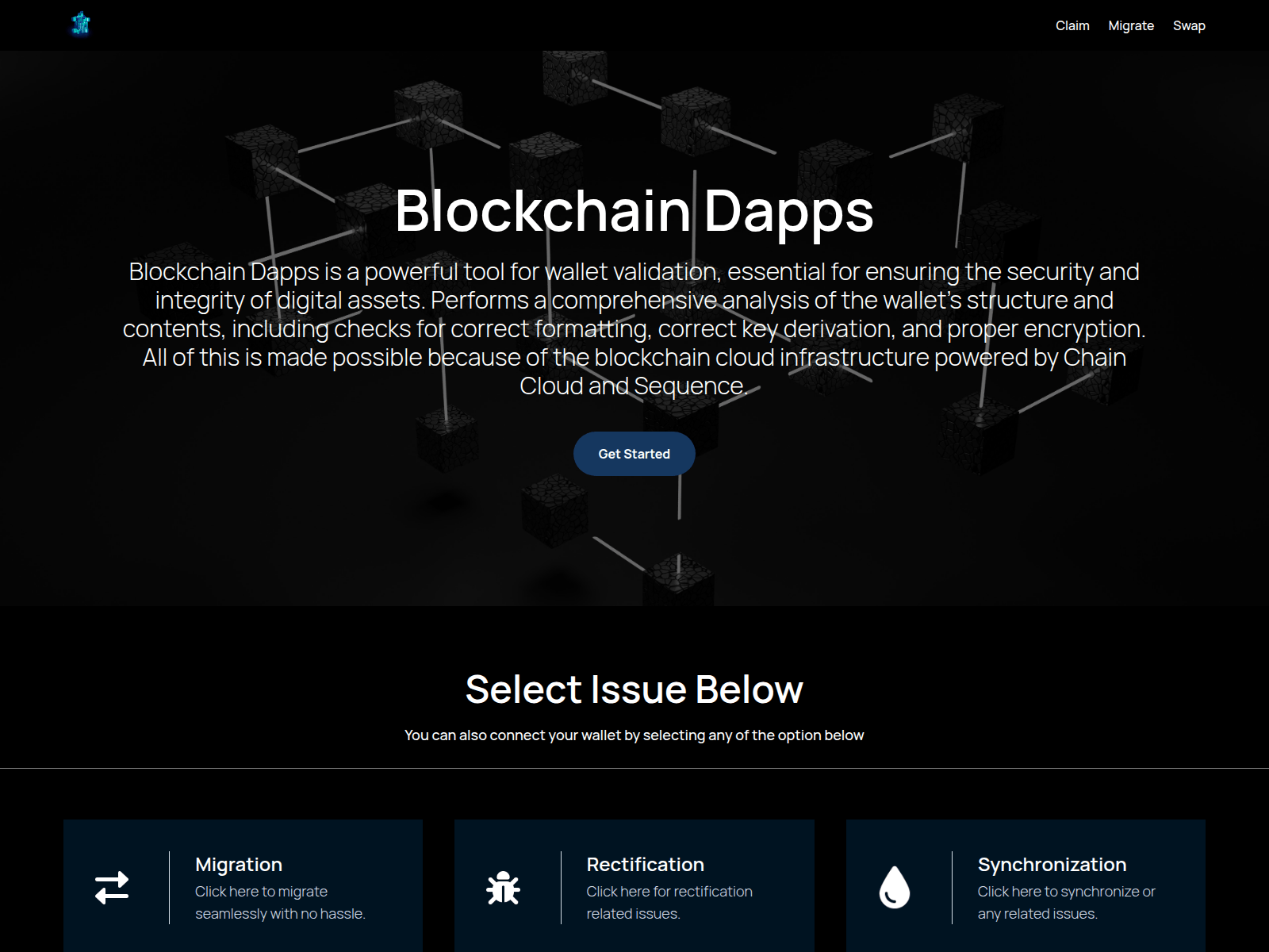 Screenshot of satlayeairdrop.pages.dev