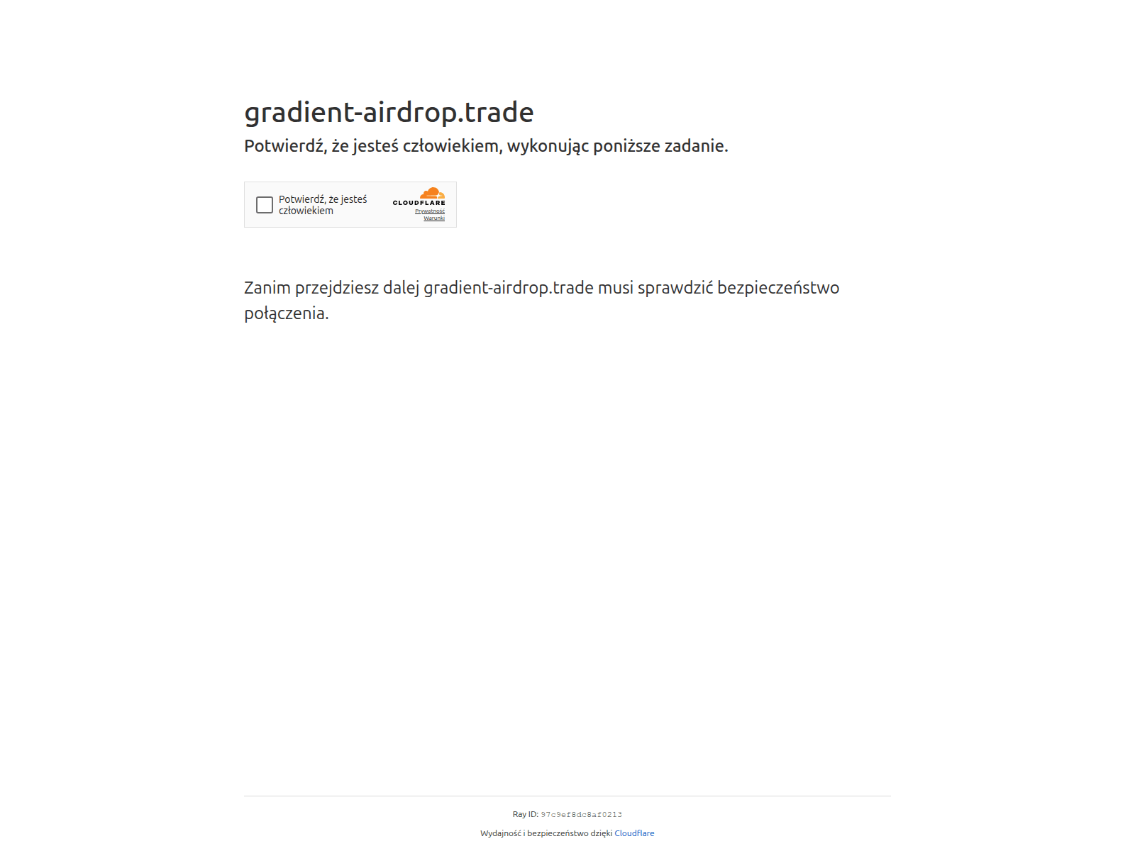 Screenshot of gradient-airdrop.trade
