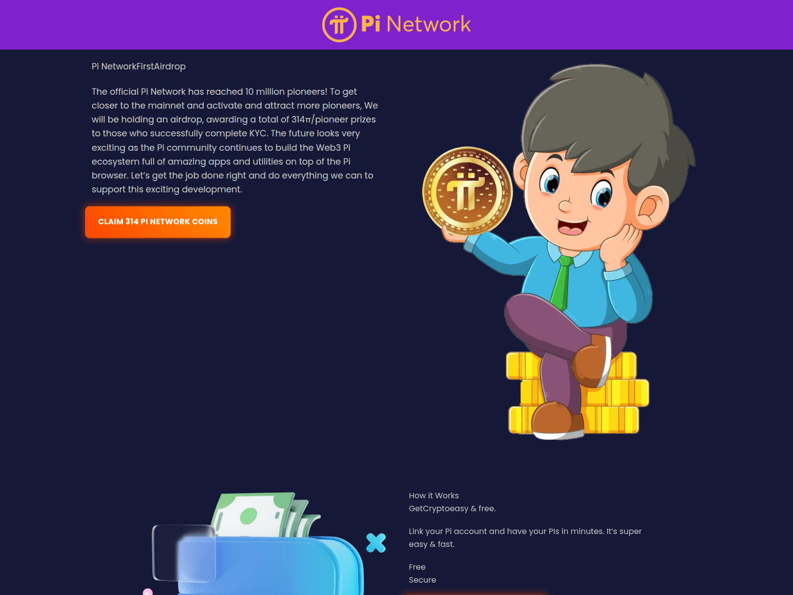 Screenshot of airdrop-minepi.com