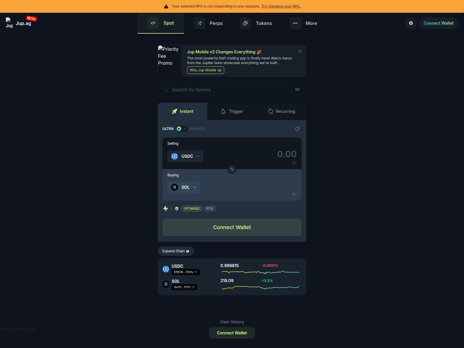 Screenshot of jupiterairdrop-bea.pages.dev