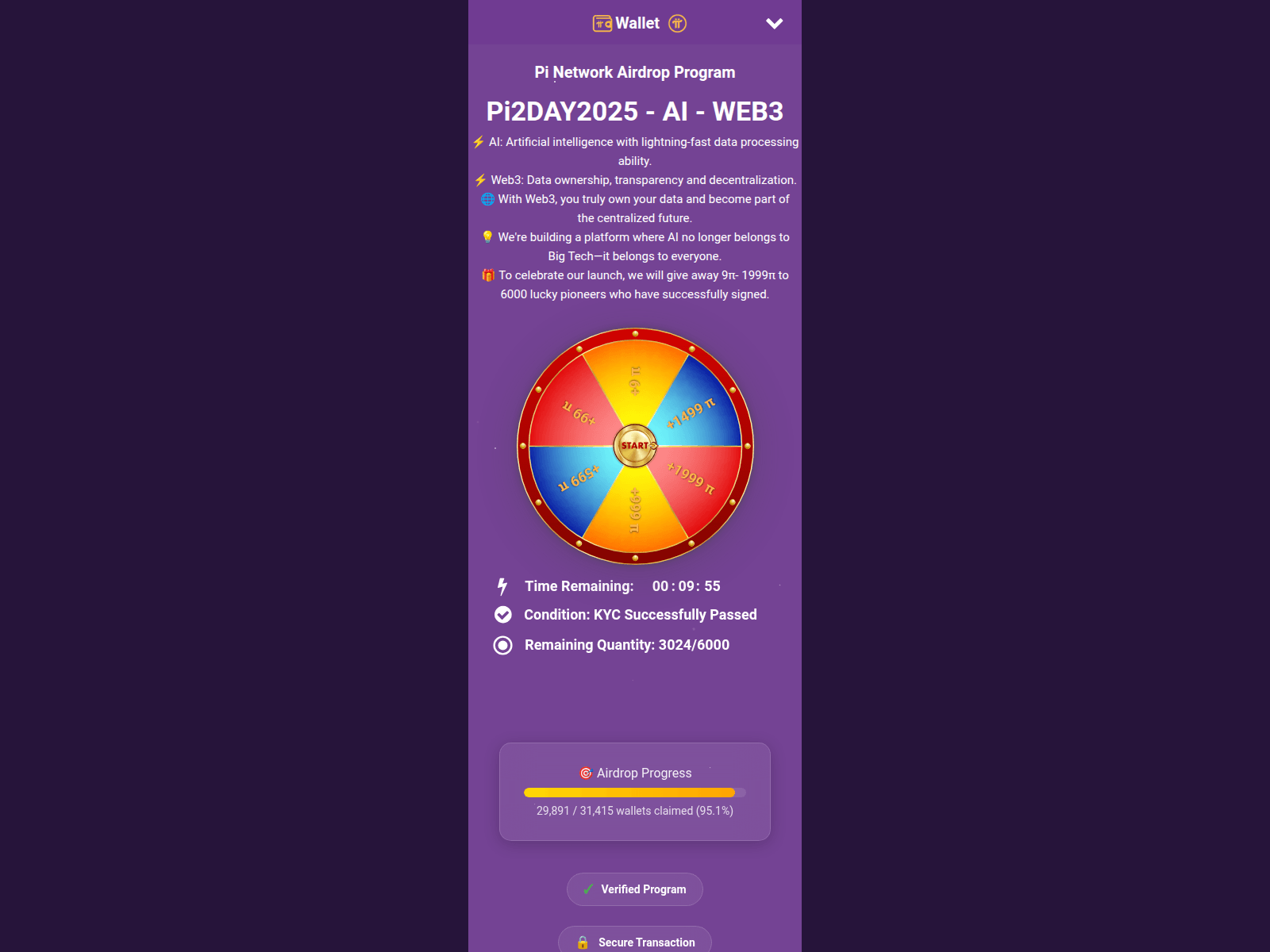 Screenshot of event-pinetwork.com