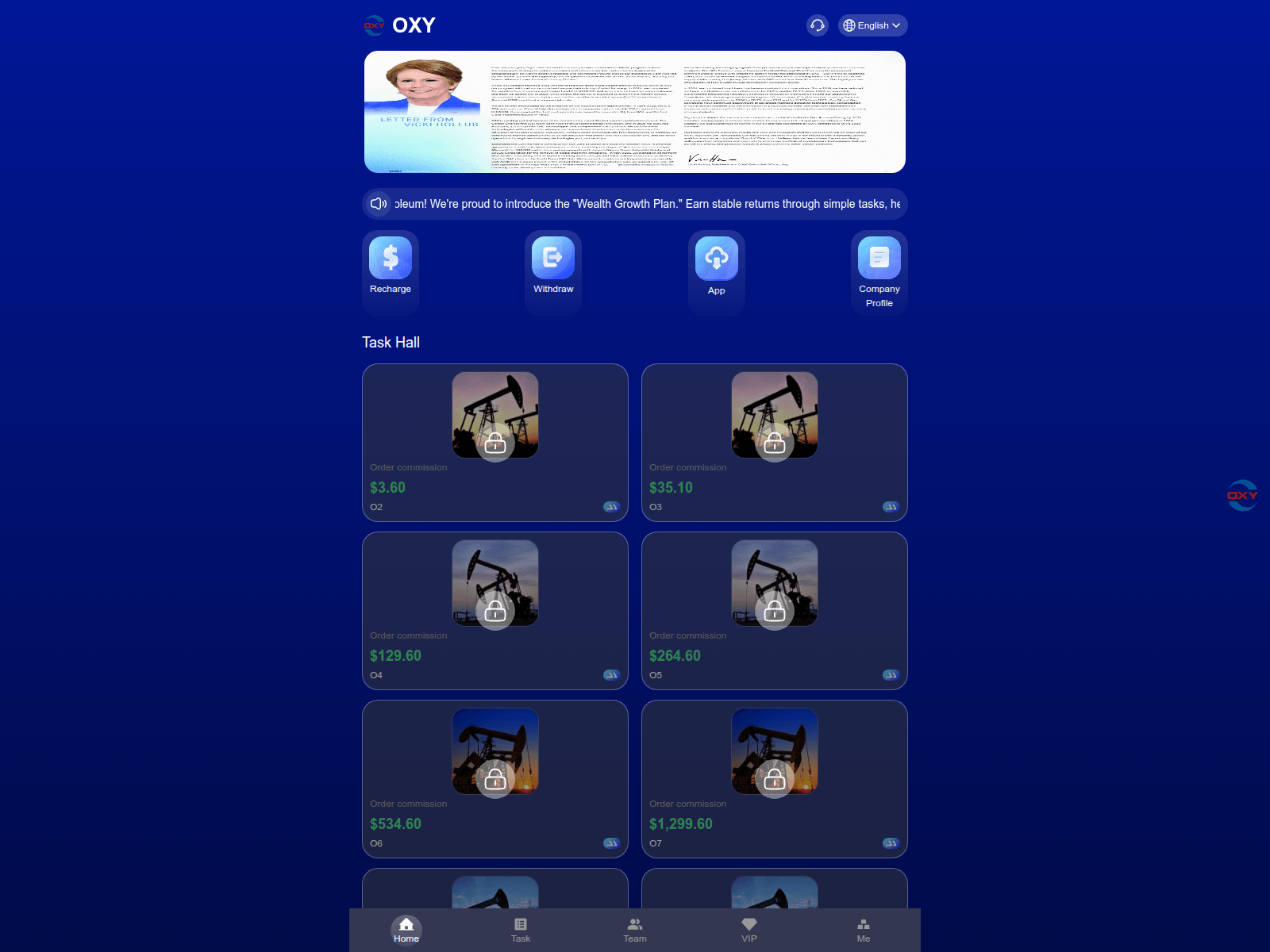 Screenshot of goldusdt.cc