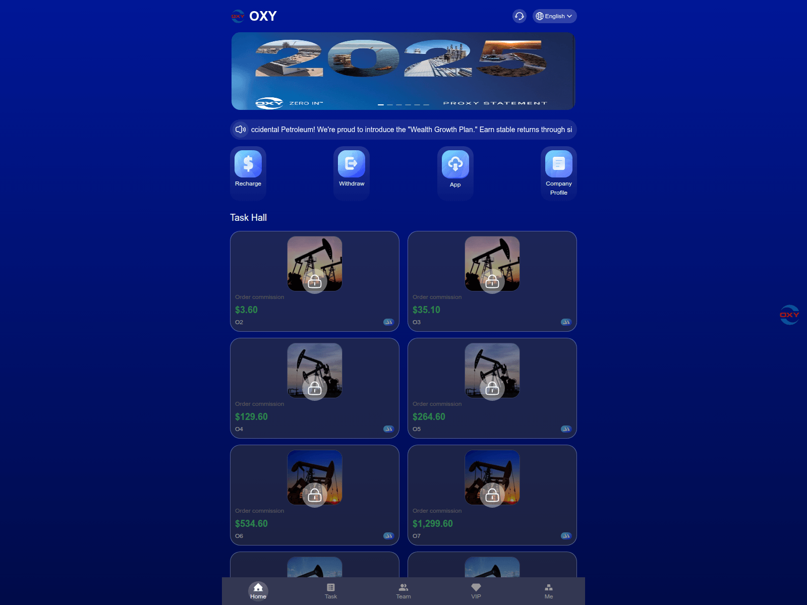 Screenshot of goldusdt.top