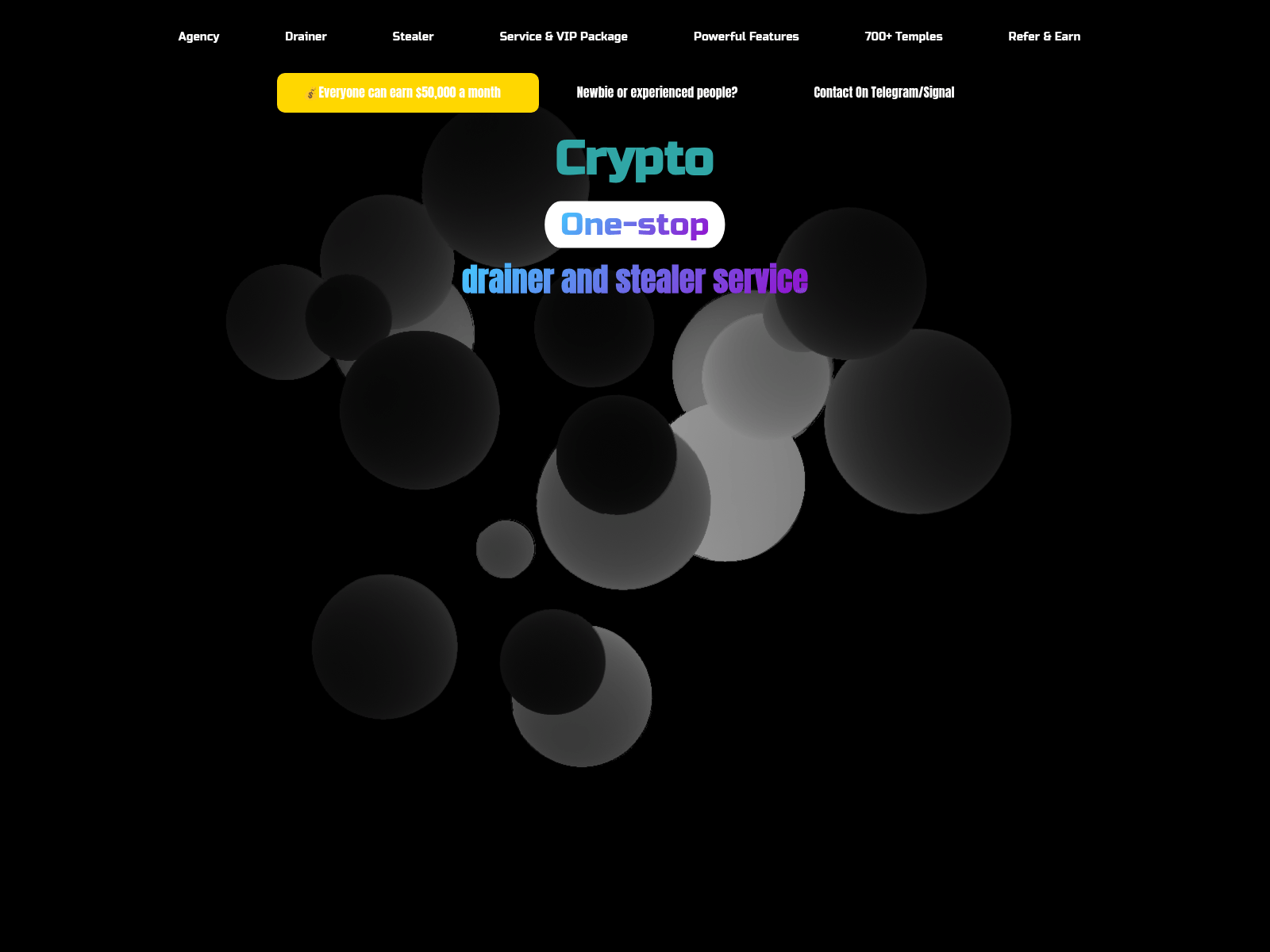 Screenshot of btcdrainer.pages.dev